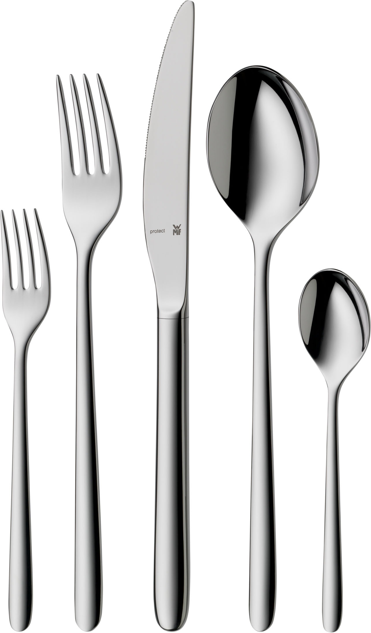 WMF Besteck-Set »Flame Plus«, (Set, 30 tlg.), ergonomisch, Cromargan protec günstig online kaufen