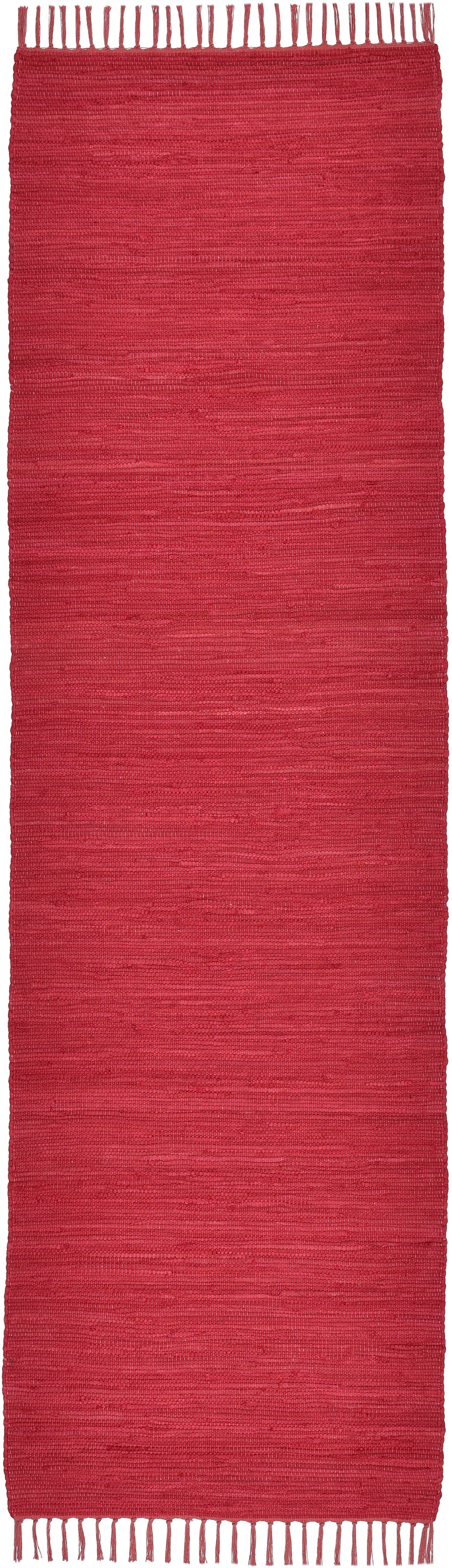 THEKO Teppich »Happy Cotton Fleckerl, handgewebt«, rechteckig, 5 mm Höhe, F günstig online kaufen