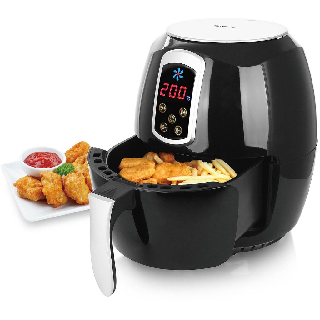 Emerio Heißluftfritteuse »AF-115668«, 1400 W, Fassungsvermögen 0,8 kg