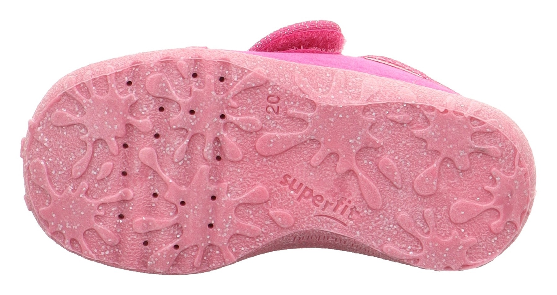 Superfit Hausschuh »SPOTTY WMS: Mittel«, Kindergartenschuh mit Klettverschluss, Größenschablone zum Download