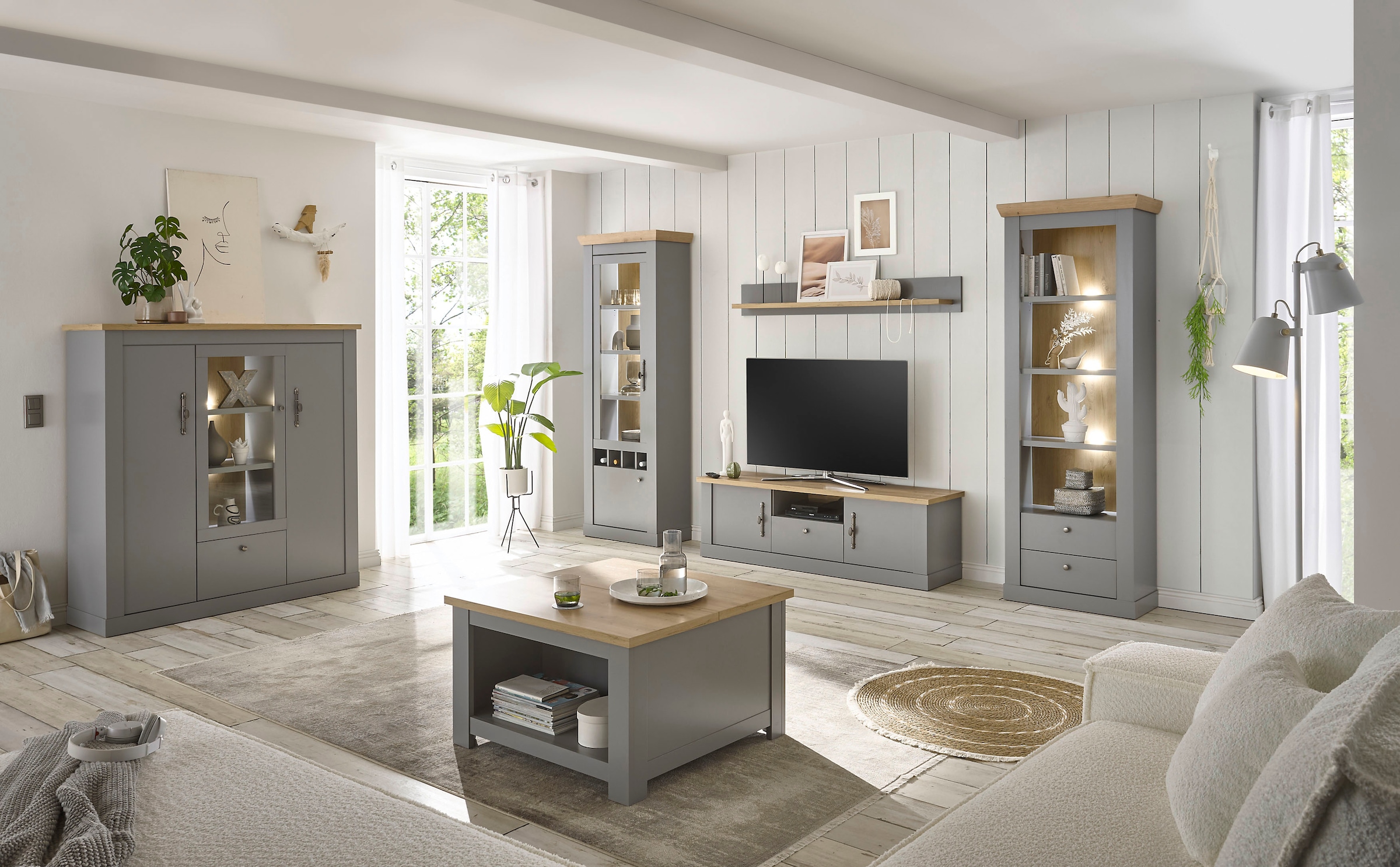 Home affaire Wohnwand »Chambord«, (4 St.)