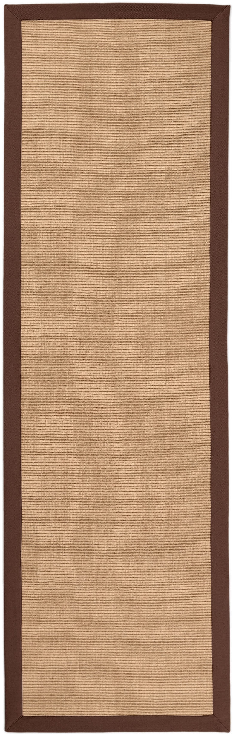 carpetfine Läufer »Sisal«, rechteckig, 5 mm Höhe, mit farbiger Bordüre, Anti Rutsch Rückseite