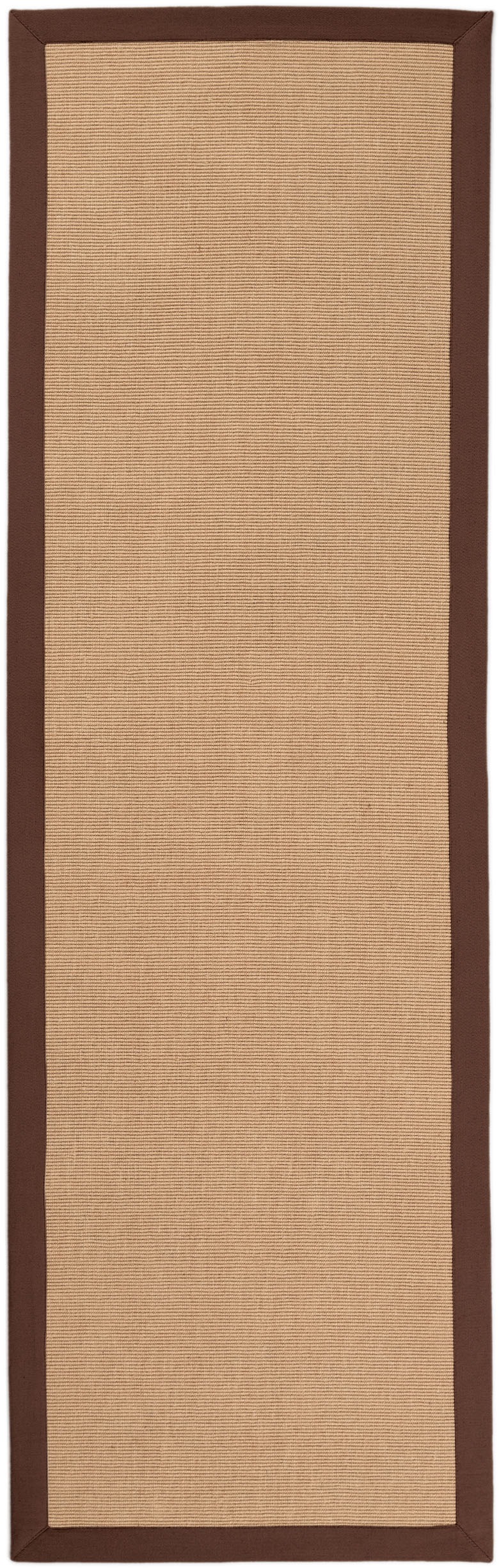 carpetfine Sisalteppich »Sisal«, rechteckig, 5 mm Höhe, mit farbiger Bordür günstig online kaufen