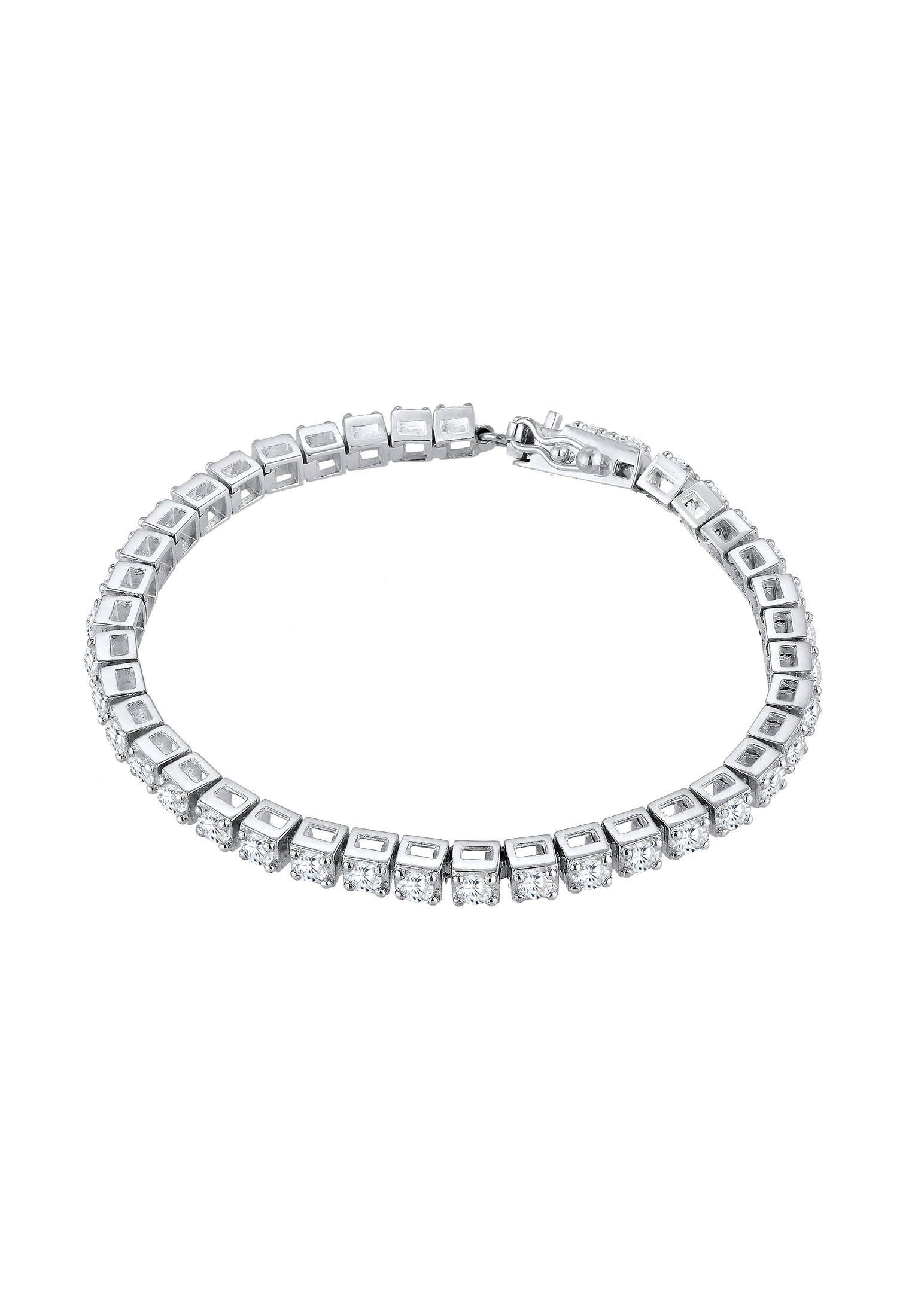 Elli Premium Armband »Tennisarmband mit Zirkonia Kristalle 925 Silber«