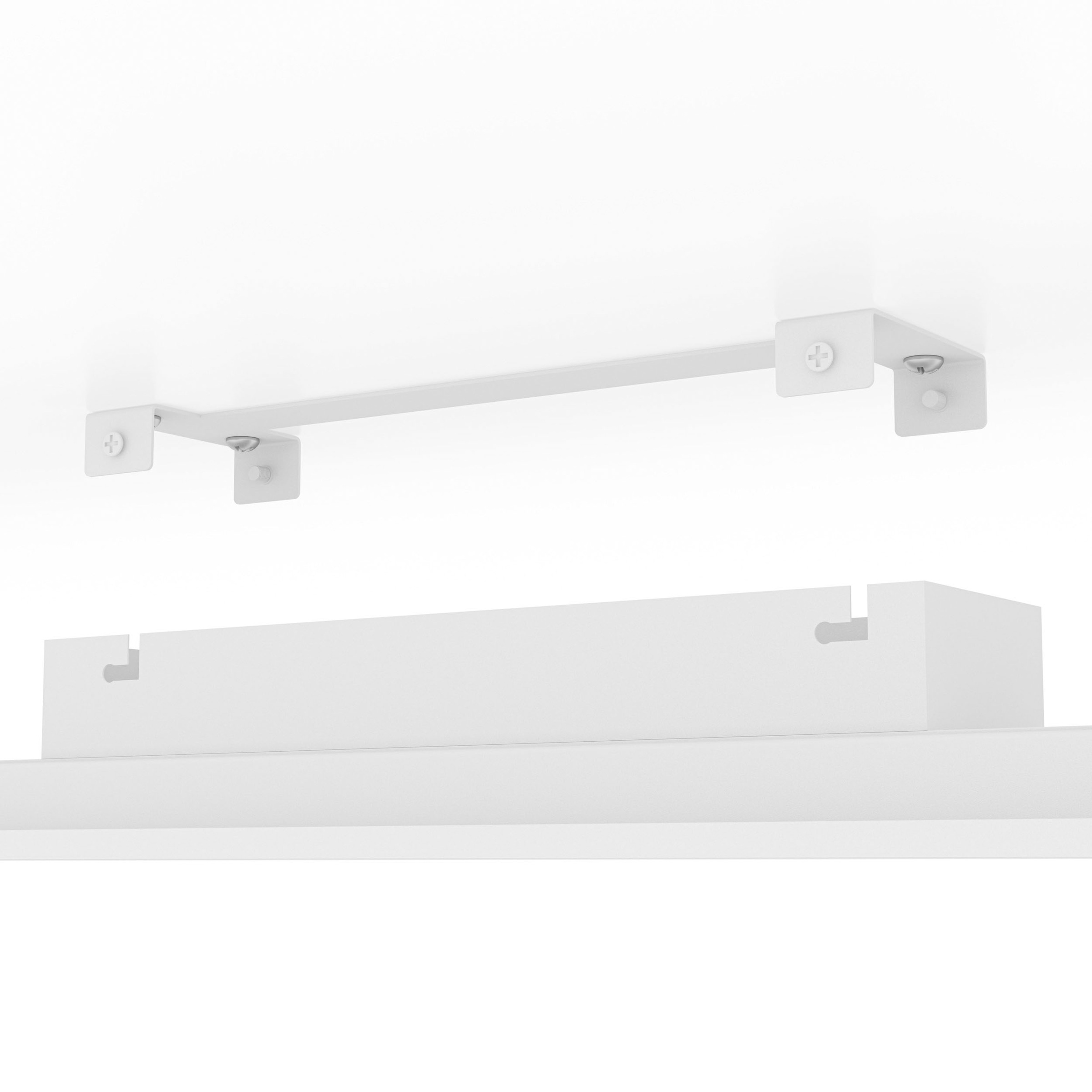 EGLO LED Deckenleuchte »MORADILLO-Z Deckenlampe - Stahl - LED - 28W - IP20« LED-Modul 1 Stk. Kaltweiß | Neutralweiß | RGB | Warmweiß Wohzimmerlampe, Esszimmerlampe, Schlafzimmer, L119,5 x B14,5 x H6,1 cm