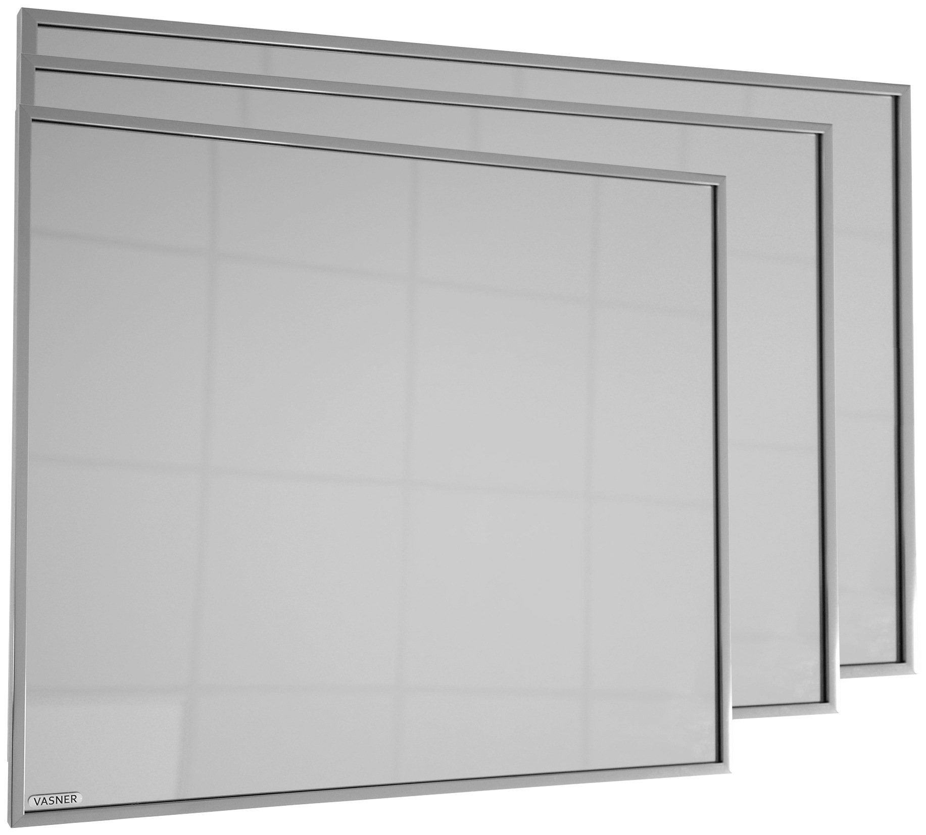 Vasner Infrarotheizung »Zipris S 400«, 400 W, Spiegelheizung mit Titan-Rahmen