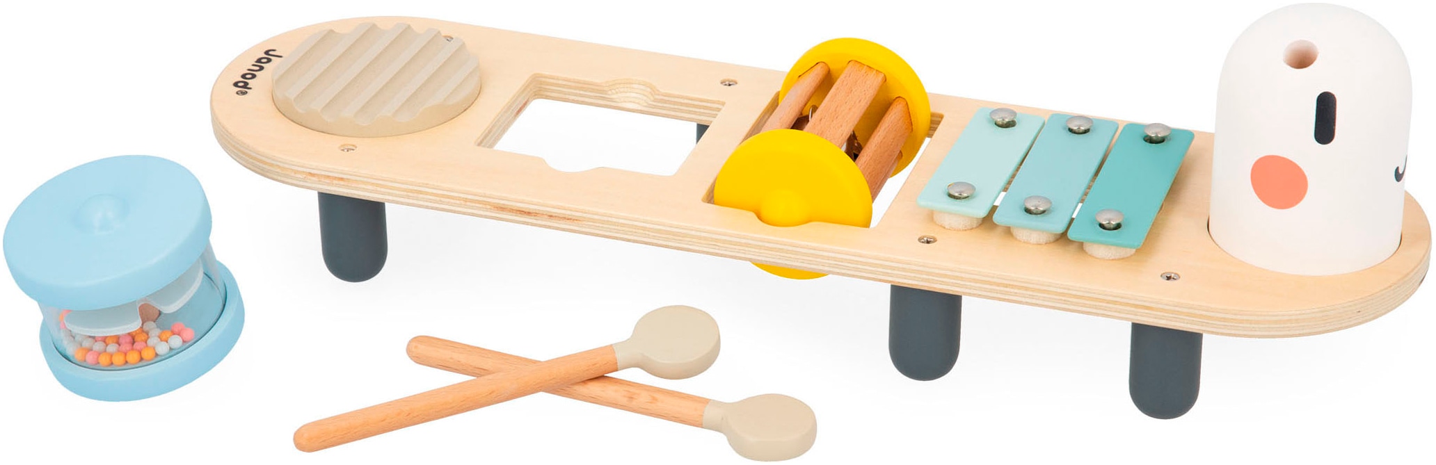 Janod Spielzeug-Musikinstrument »Aktivitäts-Raupe«, FSC®- schützt Wald - weltweit