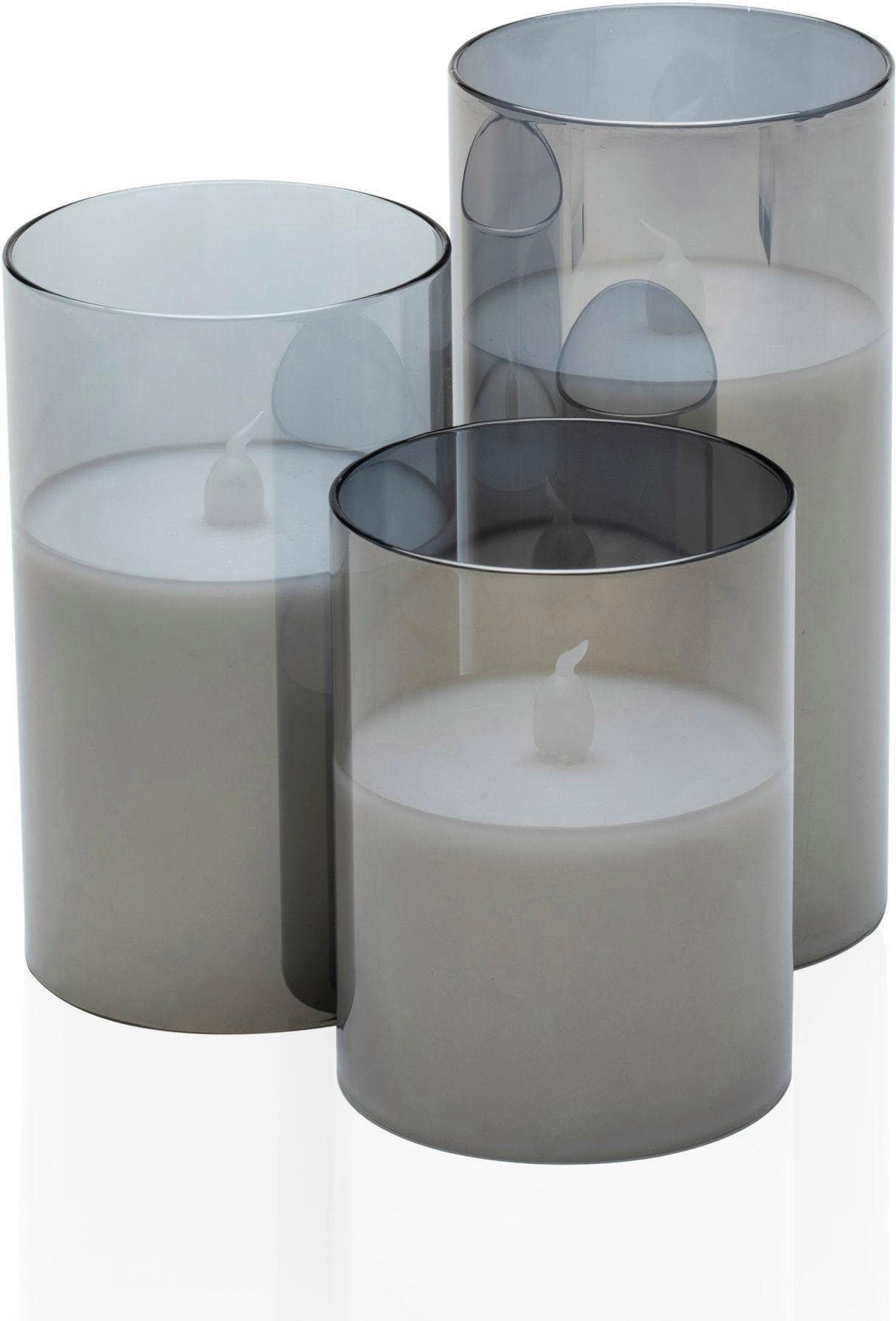 Pauleen LED-Kerze »Classy Smokey Candle«, Wachskerze auf Rechnung bestellen