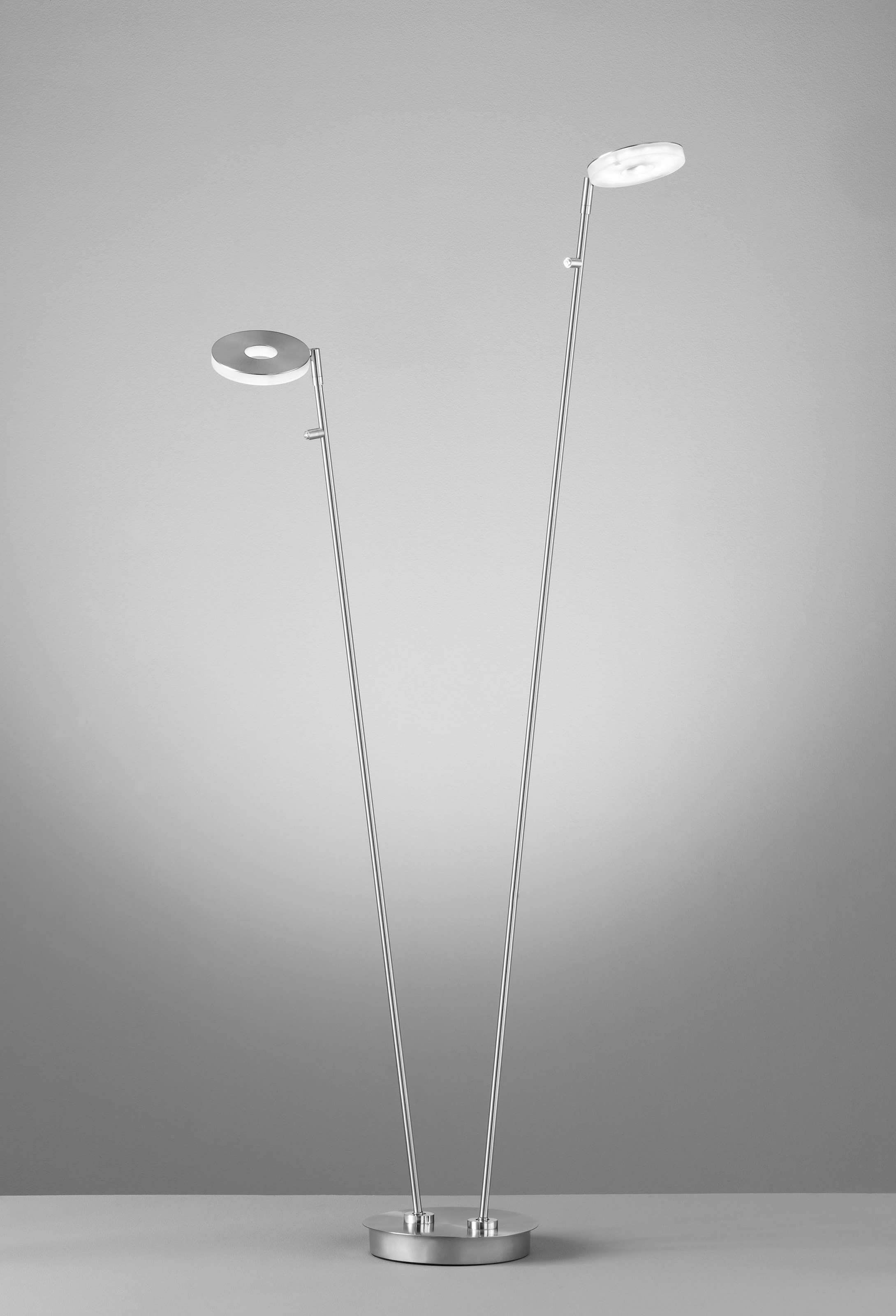 FISCHER & HONSEL LED Stehlampe »Dent«, 2 flammig, Leuchtmittel LED-Modul | LED fest integriert