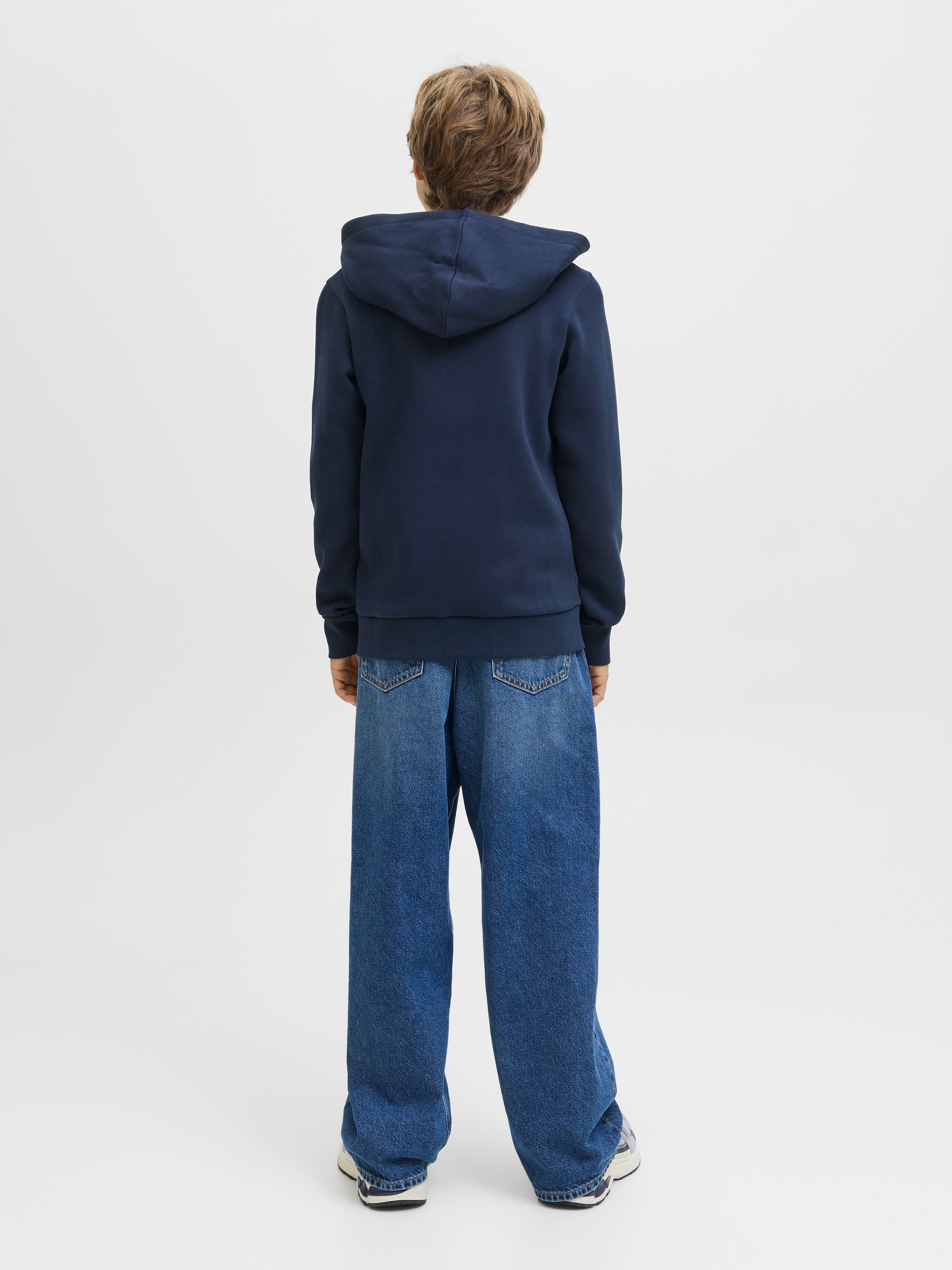 Jack & Jones Junior Kapuzensweatshirt »JJELOGO SWEAT ZIPHOOD 2COL AW25 NOOS JNR«