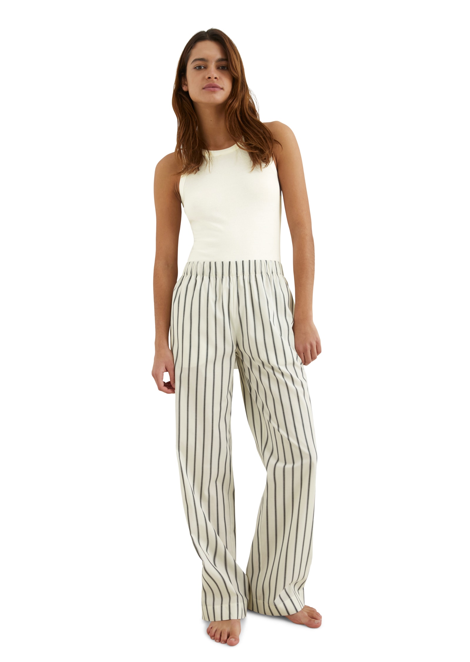 Marc O'Polo Loungehose »Mix & Match Poplin«, mit breitem, elastischem Bund günstig online kaufen