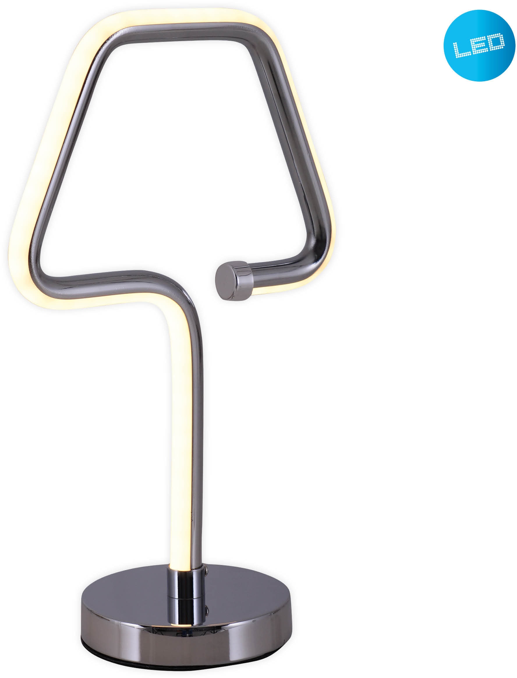 näve LED Tischleuchte »"Loop Line"«, modernes Design; mit Ein.-Ausschalter günstig online kaufen
