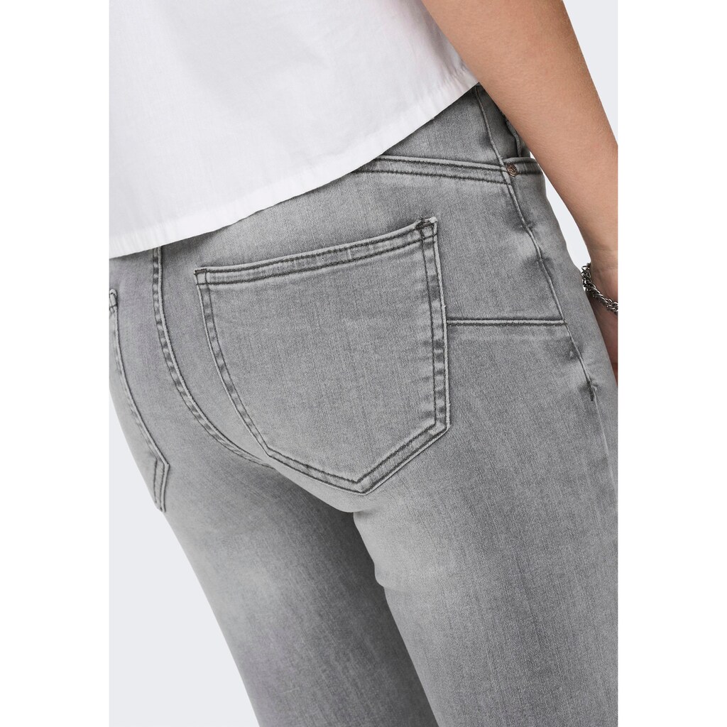 Only Skinny-fit-Jeans »ONLSHAPE LIFE REG SK PUSH UP DNM AZG559«, mit leichtem Destroyed-Effekt