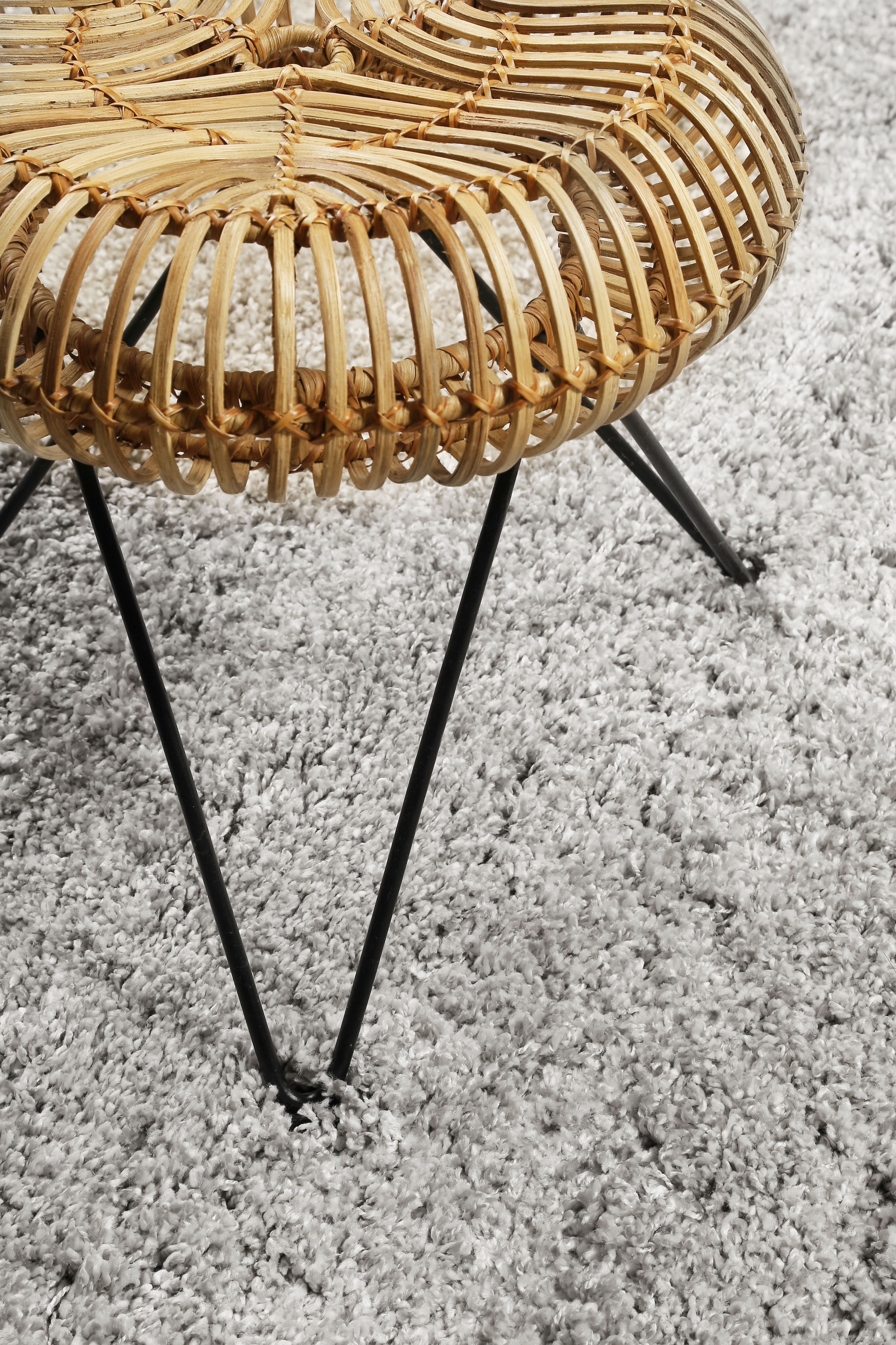 Esprit Hochflor-Teppich »Live Nature ESP-80124«, rund, 55 mm Höhe, weiche Haptik, Wohnzimmer