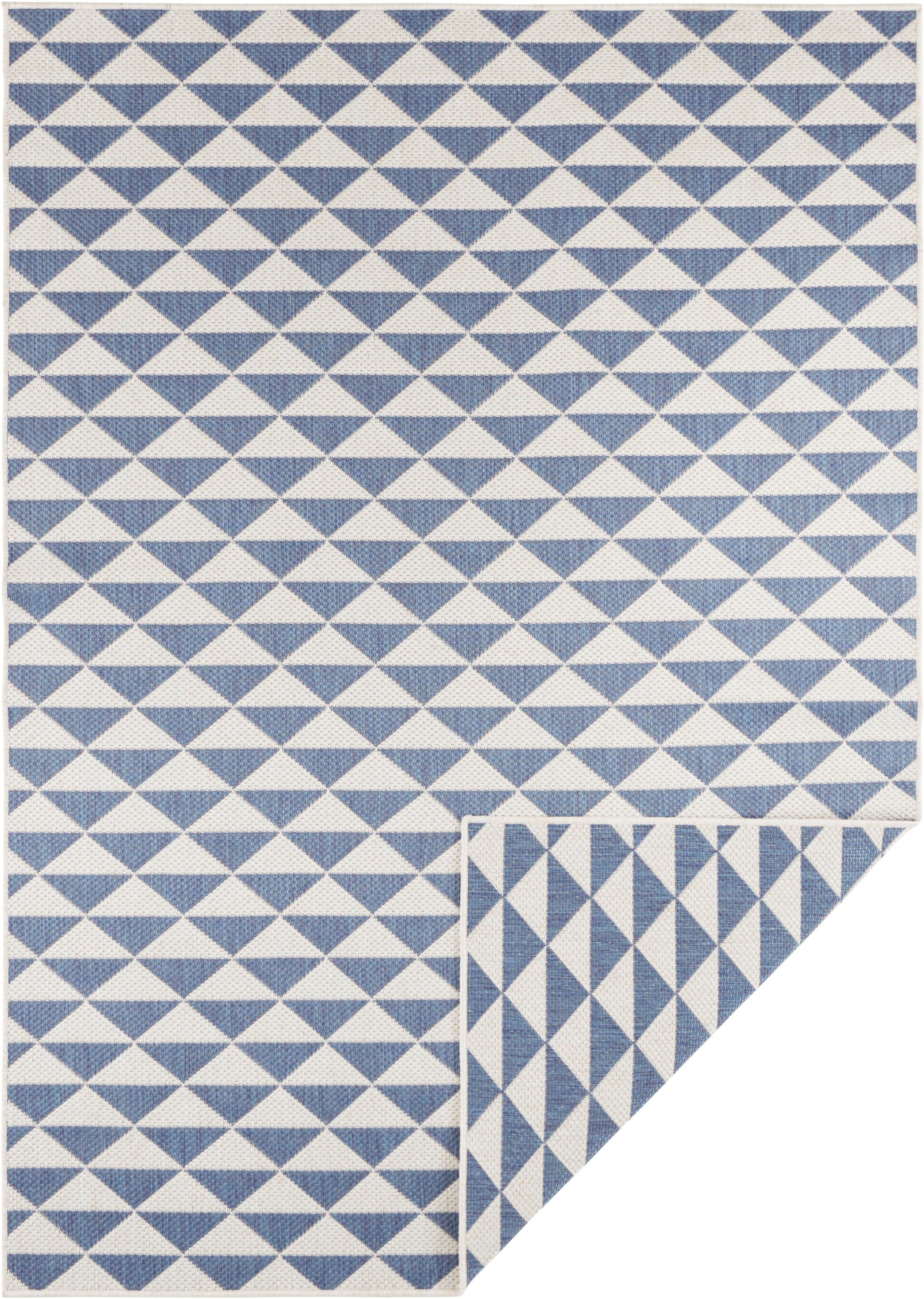 NORTHRUGS Teppich »Tahiti«, rechteckig, In- und Outdoor geeignet, Wendbar, Wohnzimmer