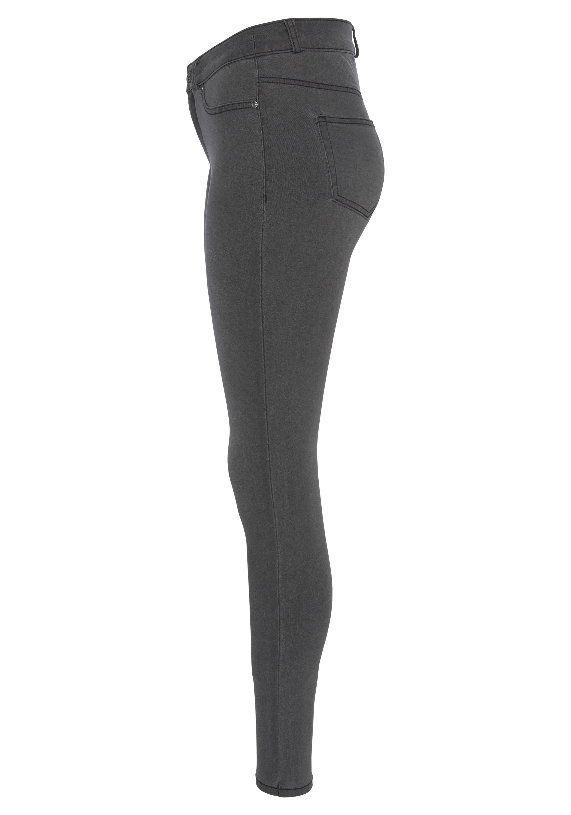 Arizona Skinny-fit-Jeans »Ultra Stretch«, extra-eng geschnittene Beinform, modische Used-Waschung