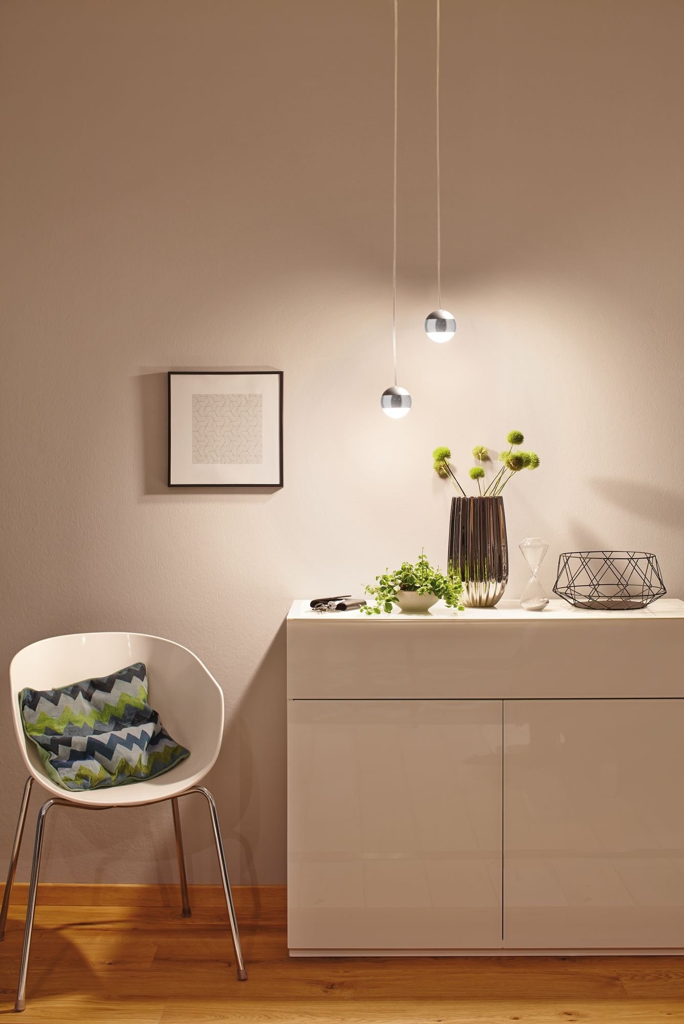 Paulmann Schienensystem-Leuchten »URail Pendel Capsule II 400lm 6,3W 2700K günstig online kaufen