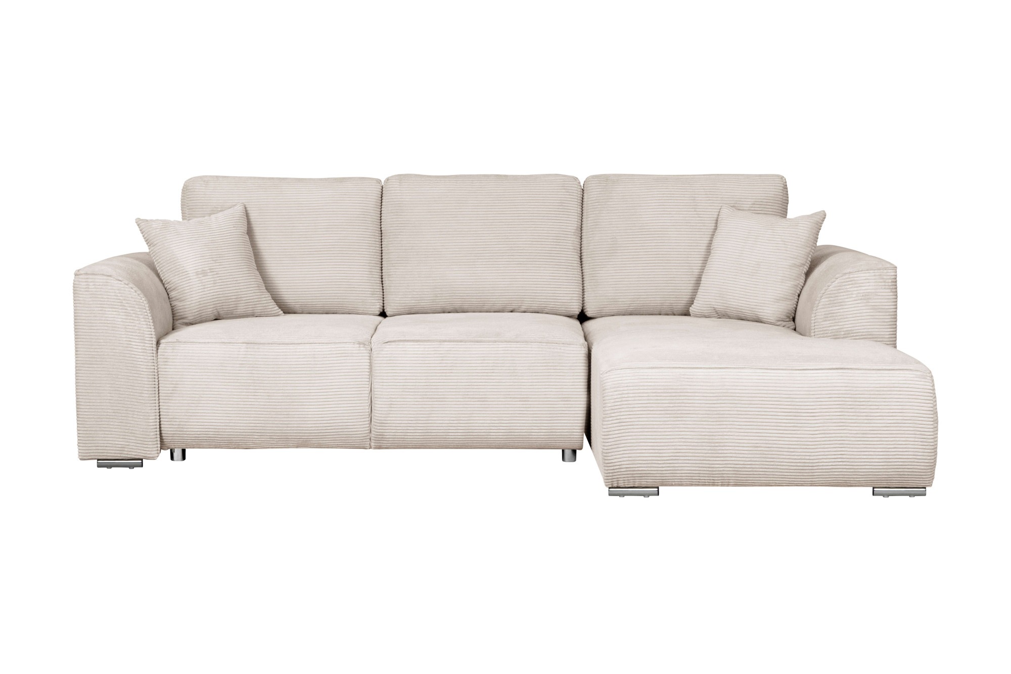 INOSIGN Ecksofa »BEATRICE optionale Schlafsofa mit Bettkasten, B/T/H: 265/1 günstig online kaufen