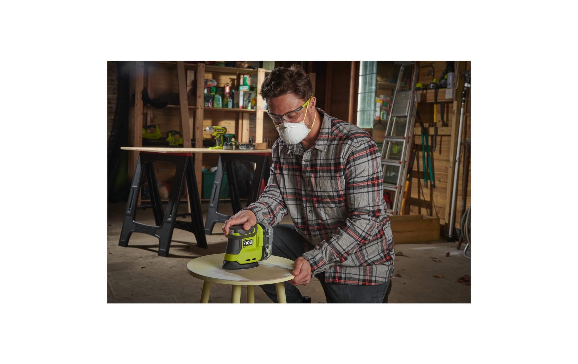 RYOBI Deltaschleifer »RYOBI RPS18-0, 18 V, Solo«