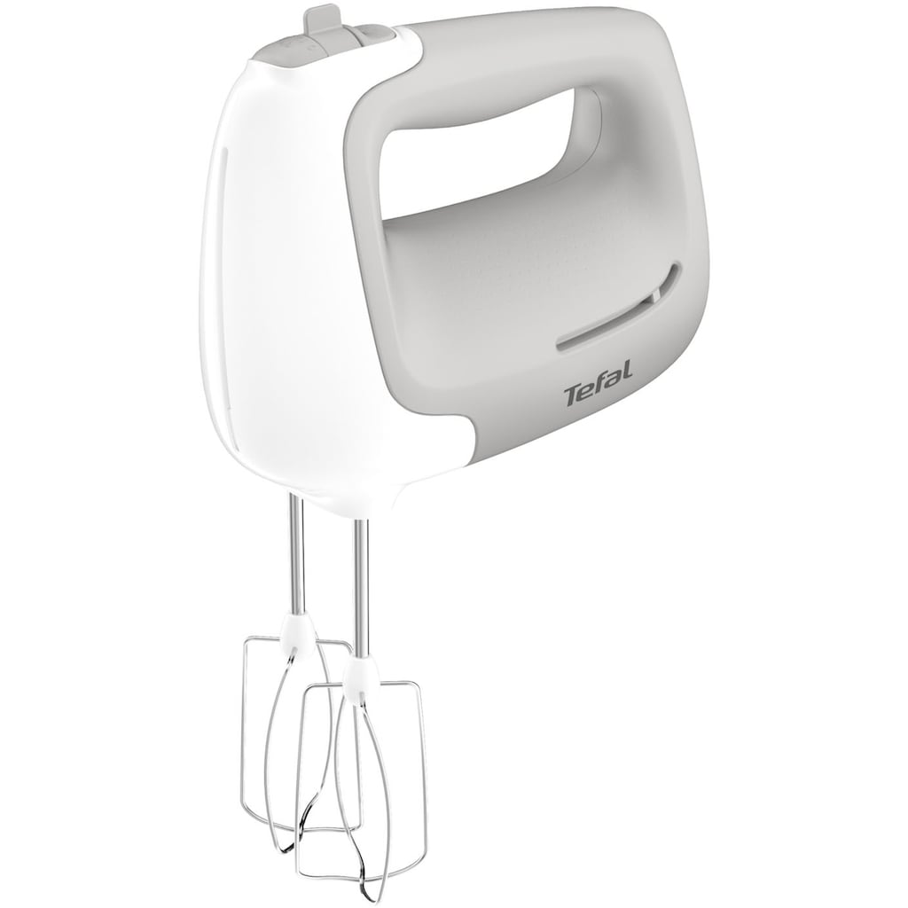 Tefal Handmixer »HT450B Prep'Mix«, 450 W, 5 Geschwindigkeiten, 2 Schneebesen und 2 Knethaken aus Edelstahl