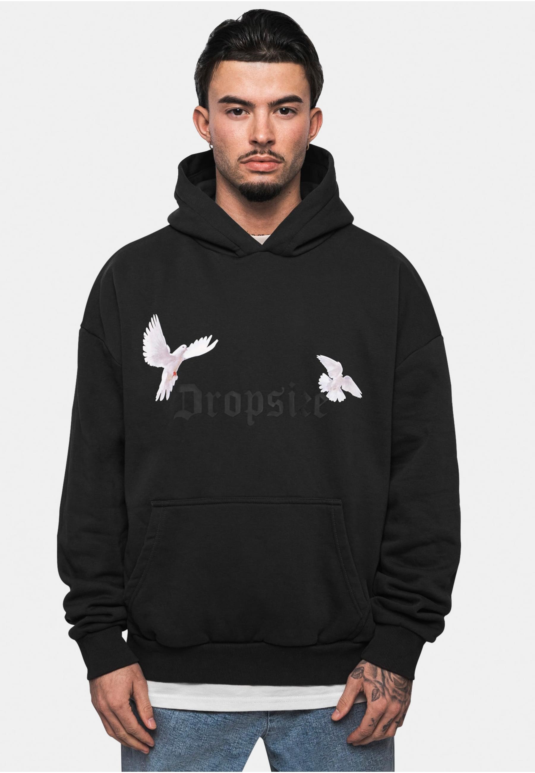Dropsize Kapuzensweatshirt »Dropsize Herren Heavy Oversize Doves Hoodie«, 1 Stk.
