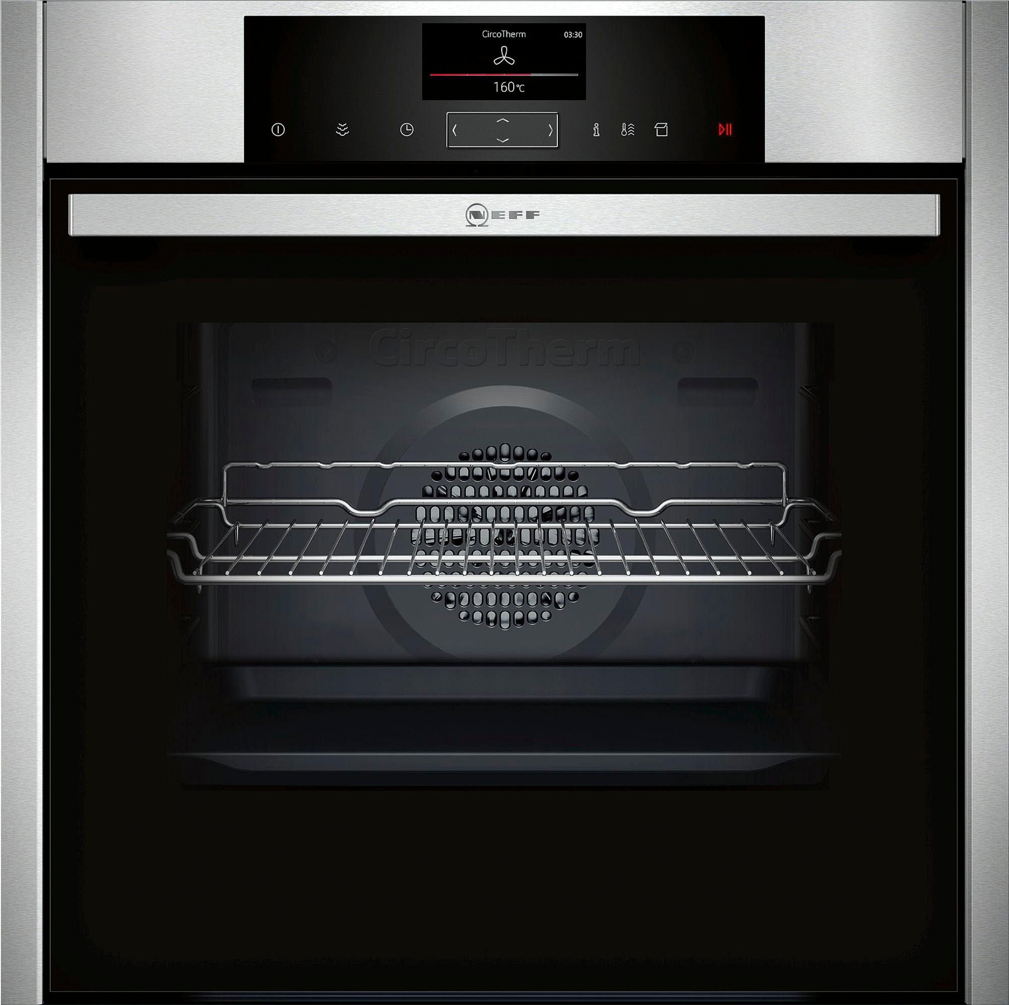 7. Bild von NEFF Dampfbackofen »B15FS22N0«, N 90, B15FS22N0, mit Teleskopauszug nachrüstbar, easyClean, FullSteam® - Volldampf