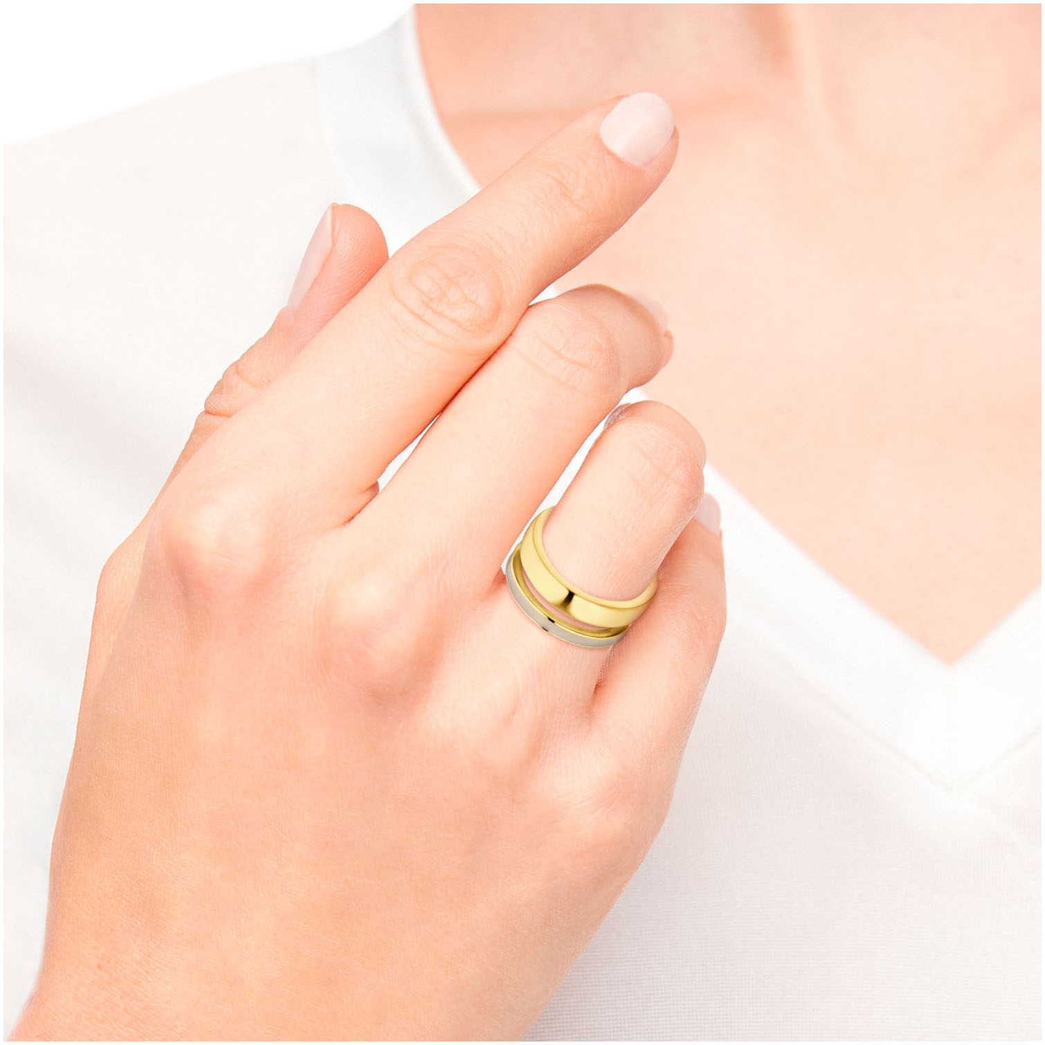 s.Oliver Fingerring »2037982/-83/-84/-85«, mit Emaille
