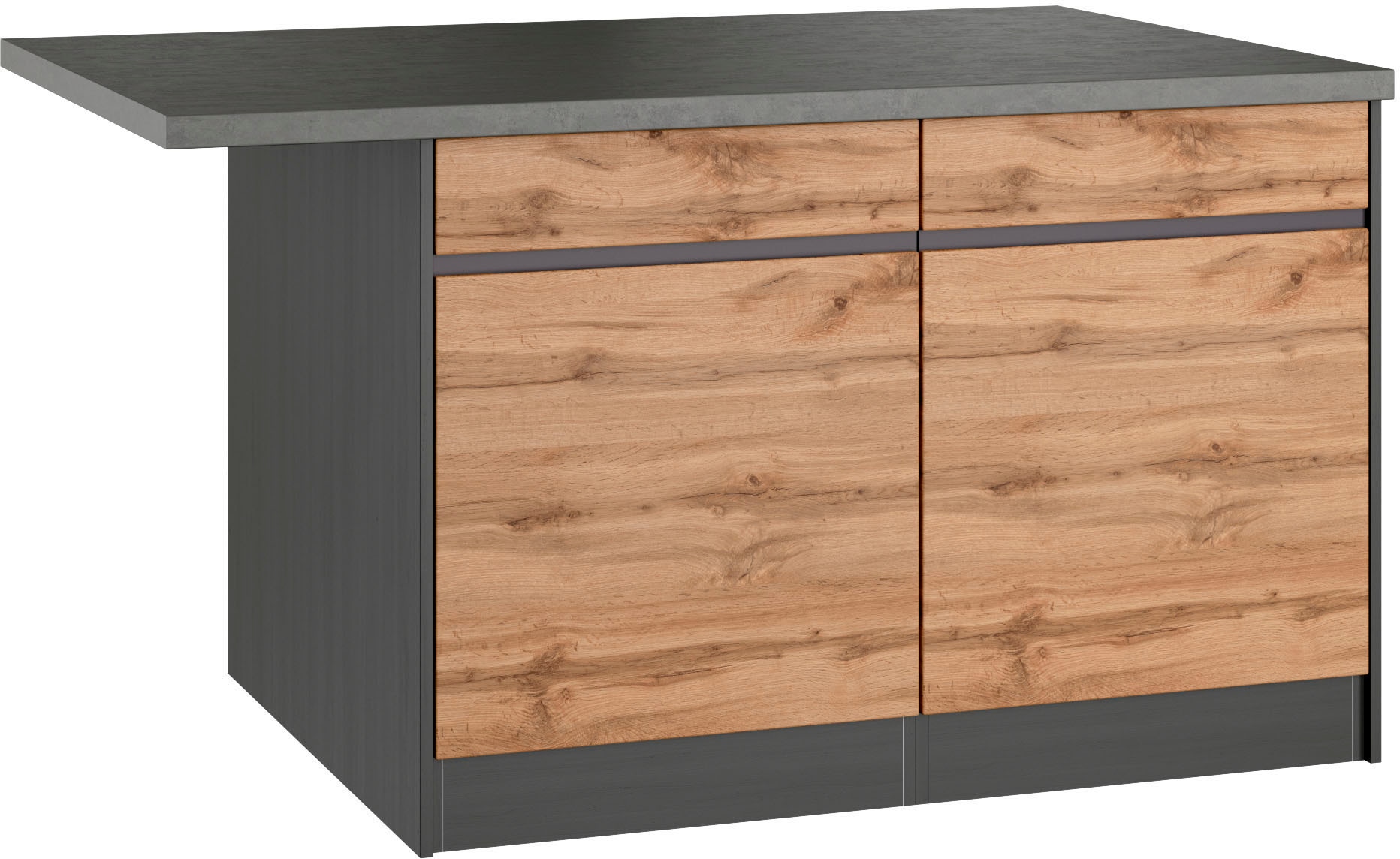 KOCHSTATION Winkelküche »KS-Riesa«, Stellbreite 490/153 cm, wahlweise mit Induktionskochfeld