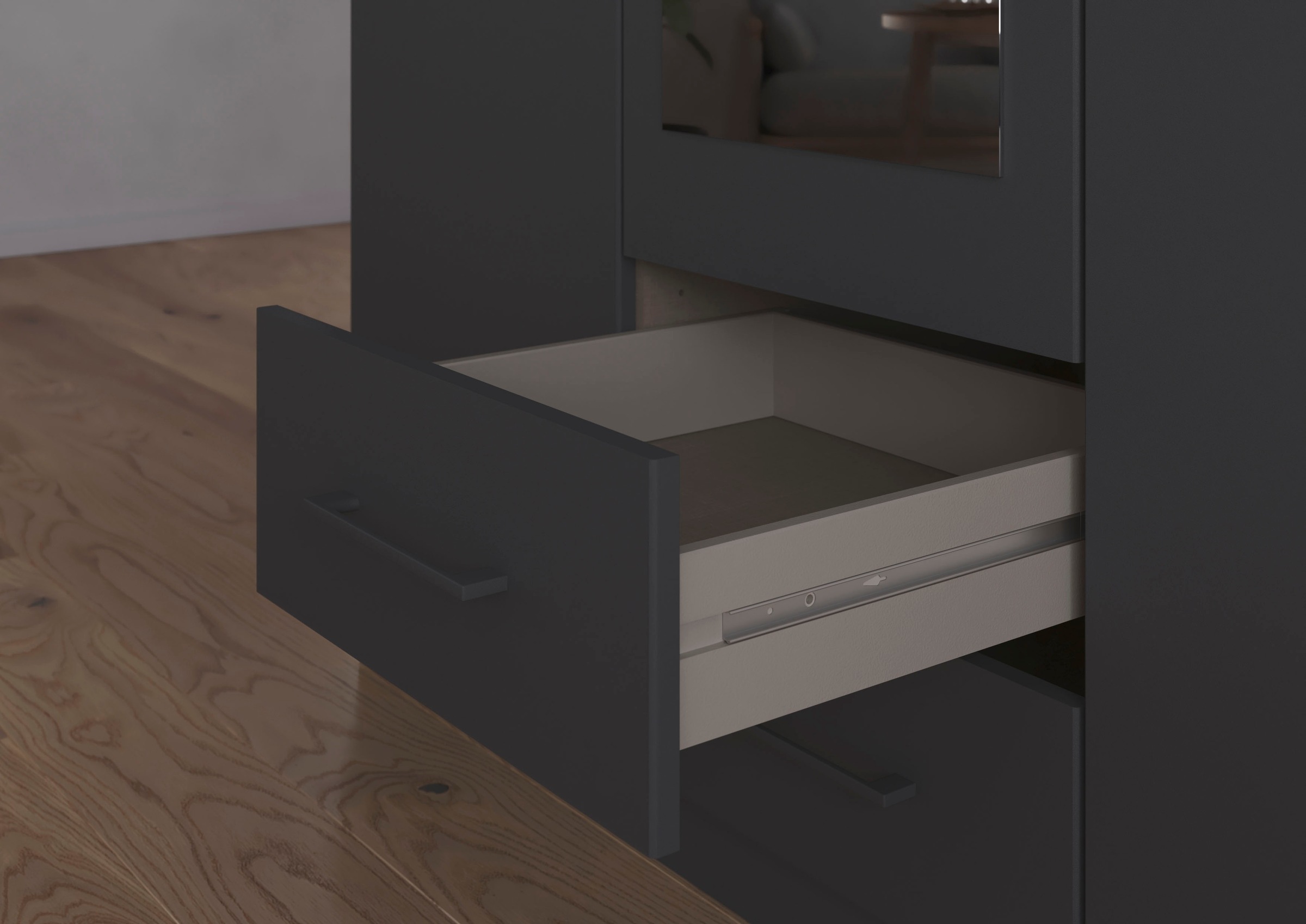 rauch Drehtürenschrank »Kleiderschrank Schrank Garderobe KREFELD optional mit Spiegel«, mit 3 Griff-Varianten, inkl. praktischen Schubladen MADE IN GERMANY