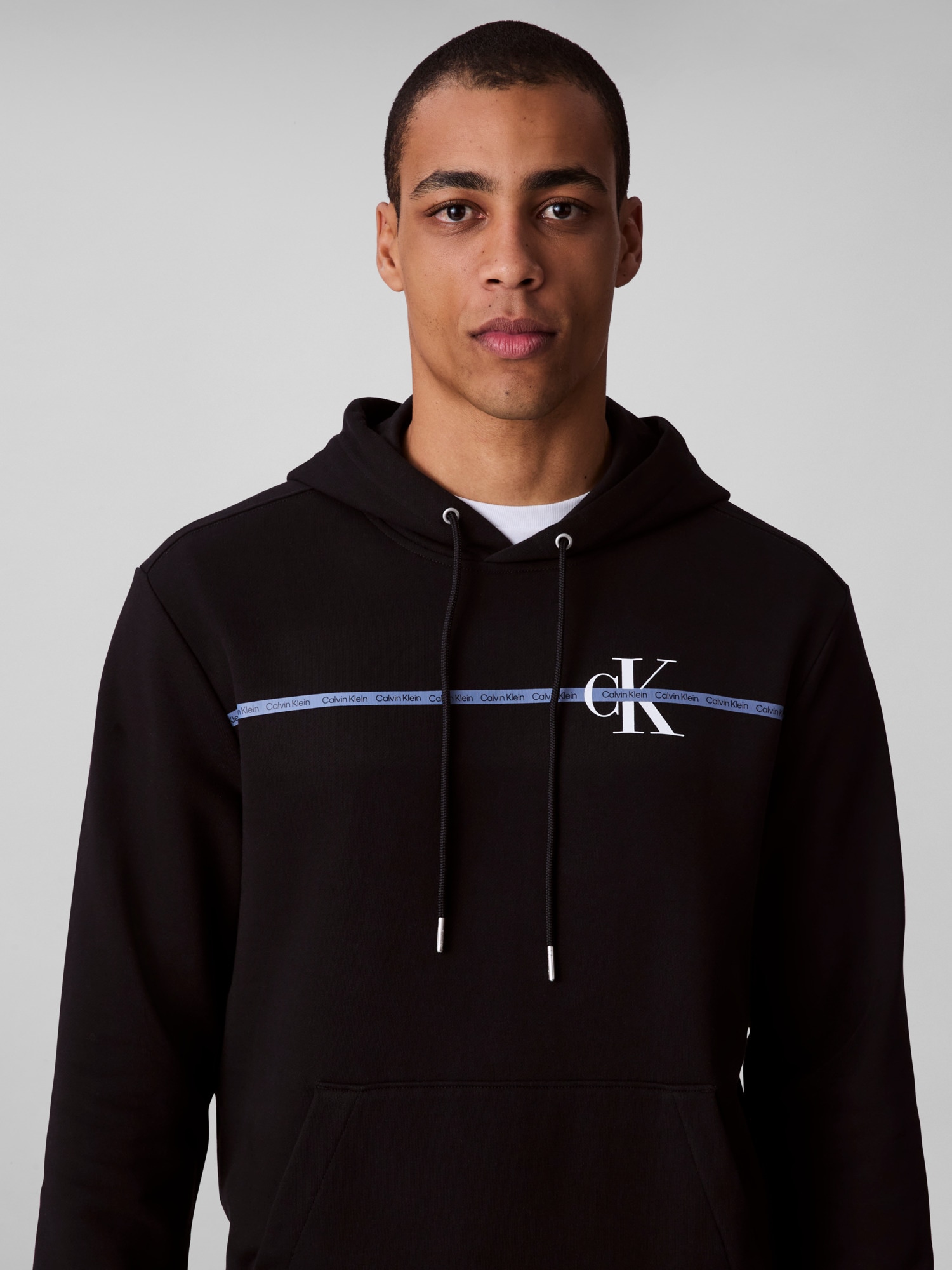 Calvin Klein Kapuzensweatshirt »400GSM TRRY SPRTSWR«, Mit Rundhalsausschnitt