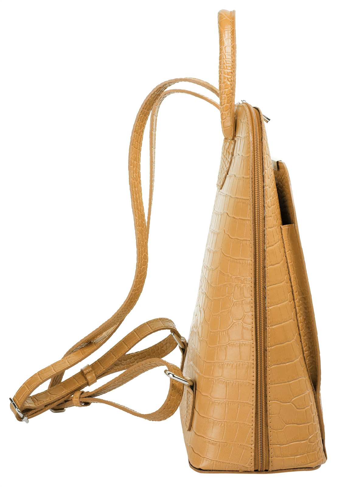 Cluty Cityrucksack, echt Leder, Made in Italy