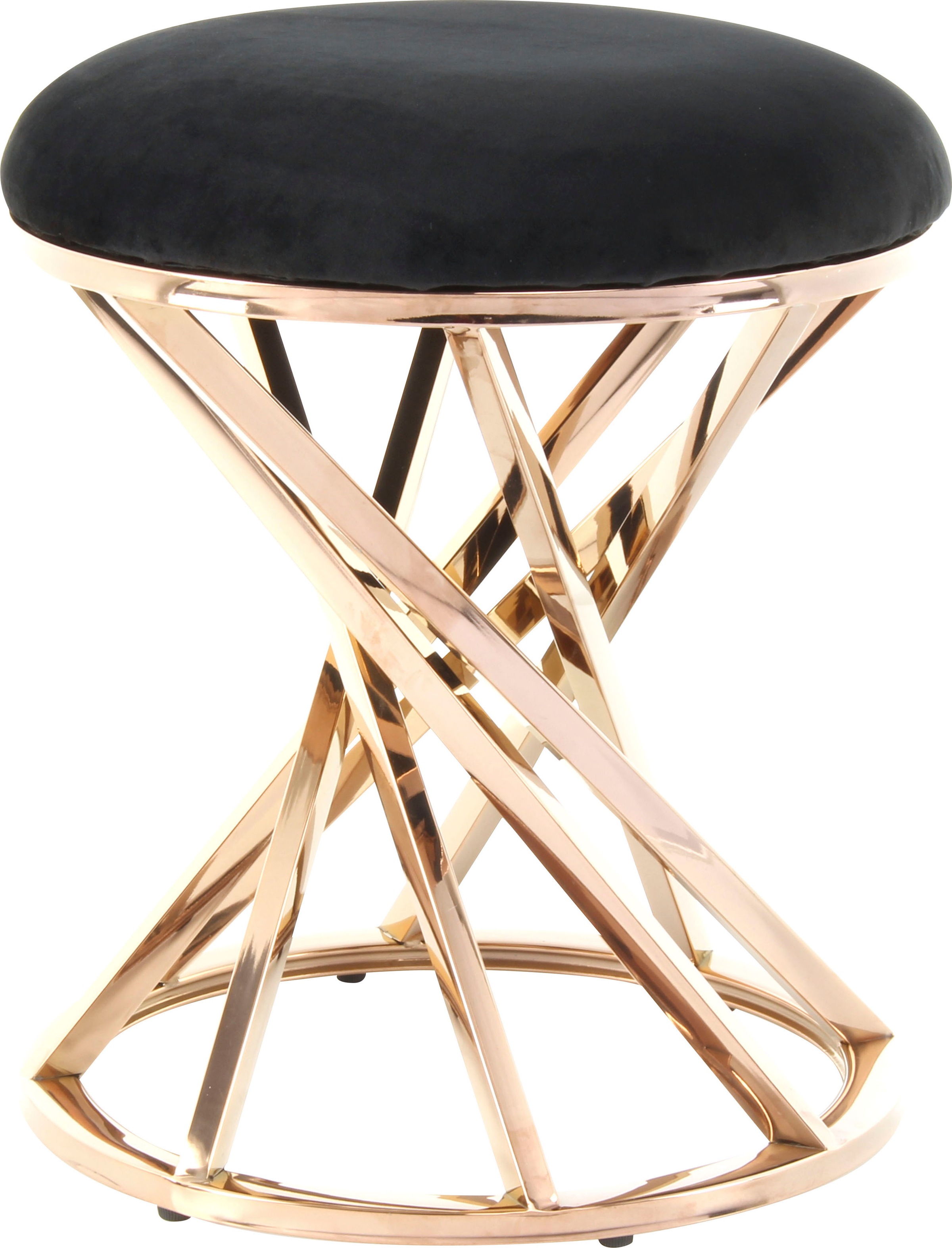 Kayoom Sitzhocker »Hocker Wesley 325,Sitzpouf in elegantem Design, Gestell günstig online kaufen