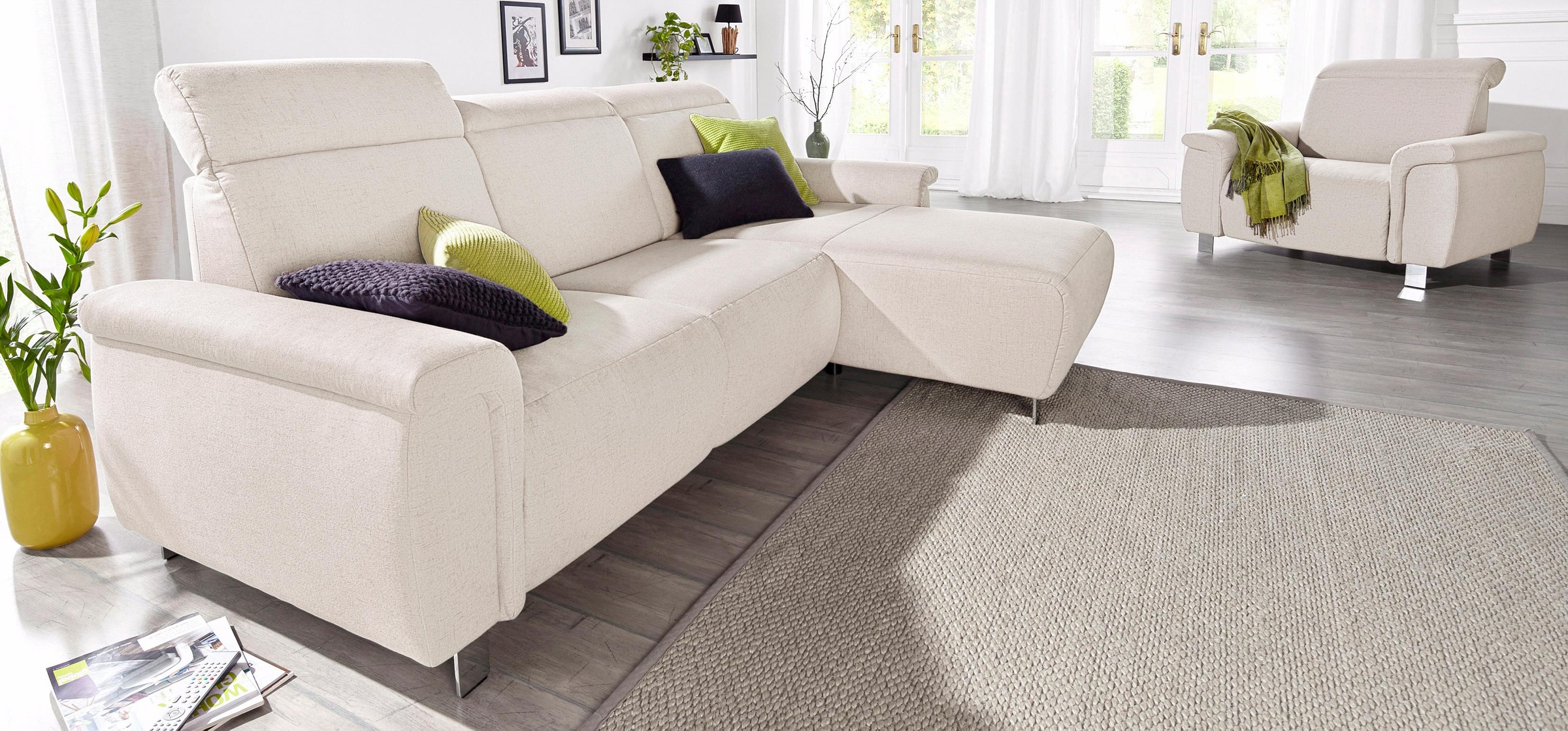 sit&more Sessel »Township«, wahlweise mit elektrischer Wallfree-Funktion