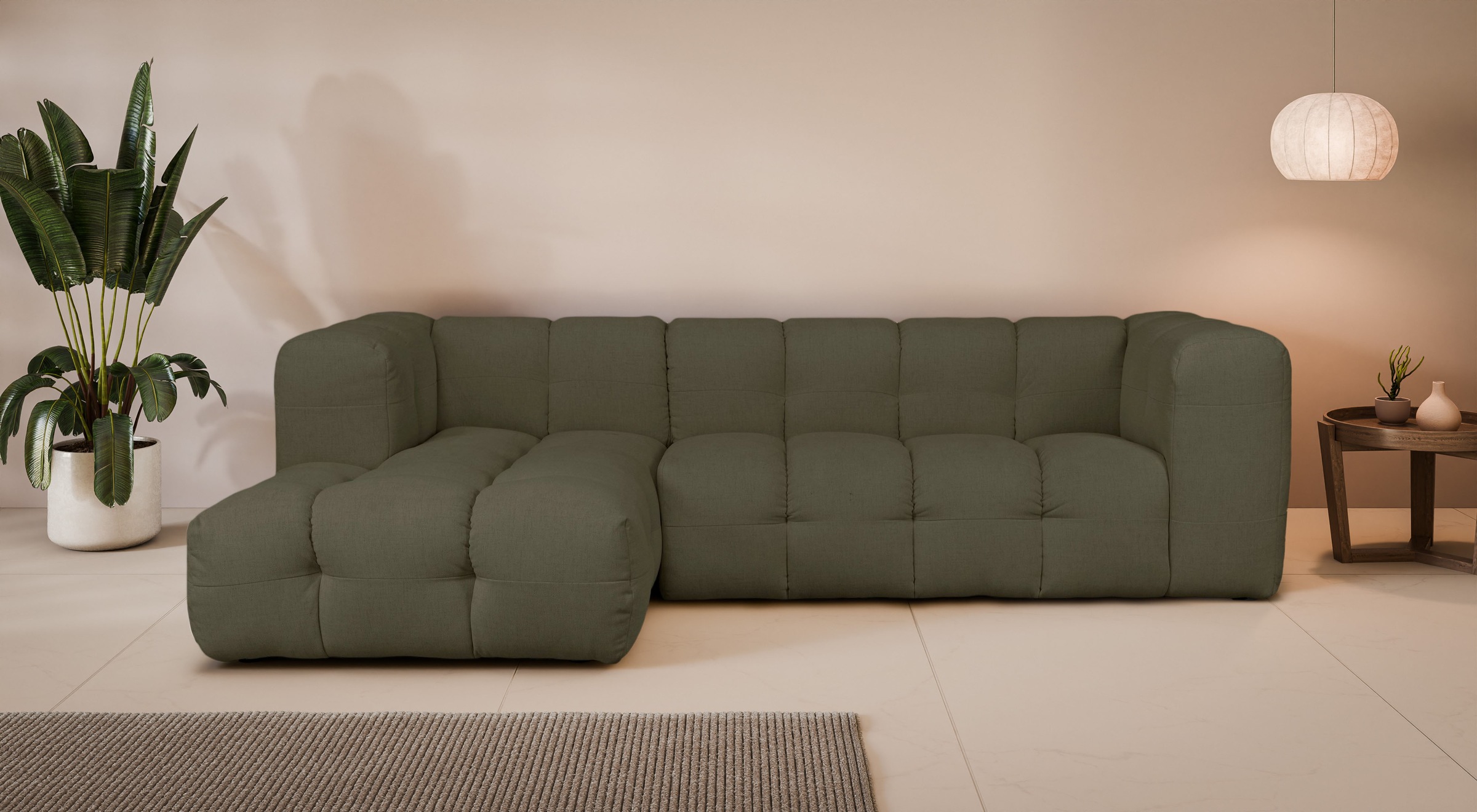 LeGer Home by Lena Gercke Ecksofa "TALISHA L-Form Designersofa, moderne Ste günstig online kaufen