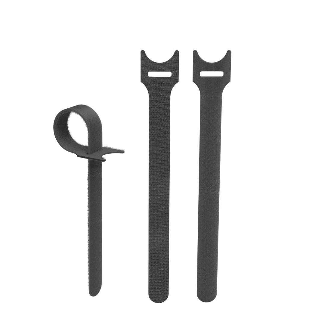 HAMA Kabelbinder »Kabelbinder Kabelstraps Klettverschluss, wiederverwendbar, 20 Stück« 20 Stk. tlg. waschbar, oberflächenschonend,...