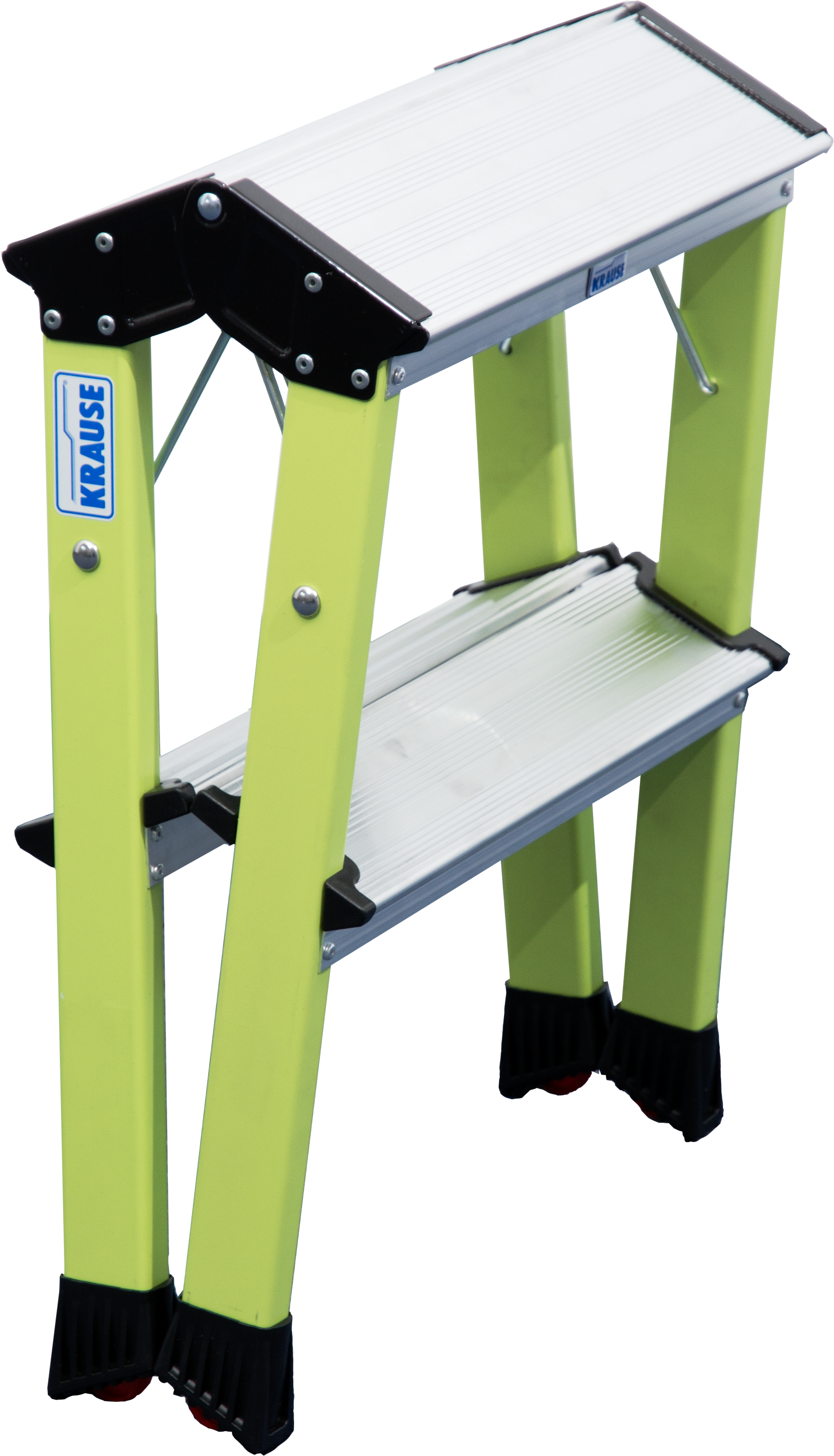 KRAUSE Klapptritt »Rolly« 2 x 2 Stufen