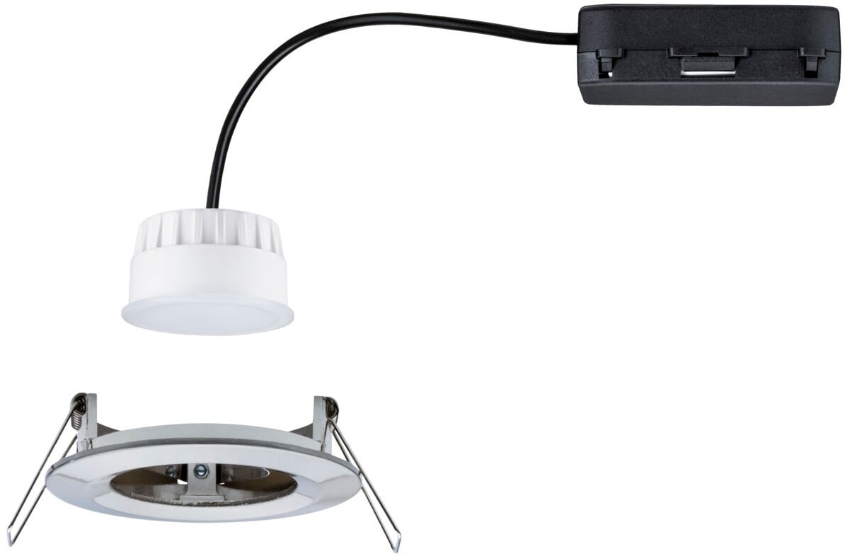 Paulmann LED Einbauleuchte »LED Einbauleuchte Nova Coin IP44 rund 78mm«, 1 flammig, Leuchtmittel LED-Modul | LED fest integriert, Memoryfunktion, Farbwechsler, Farbsteuerung, Dimmer, Smart Home