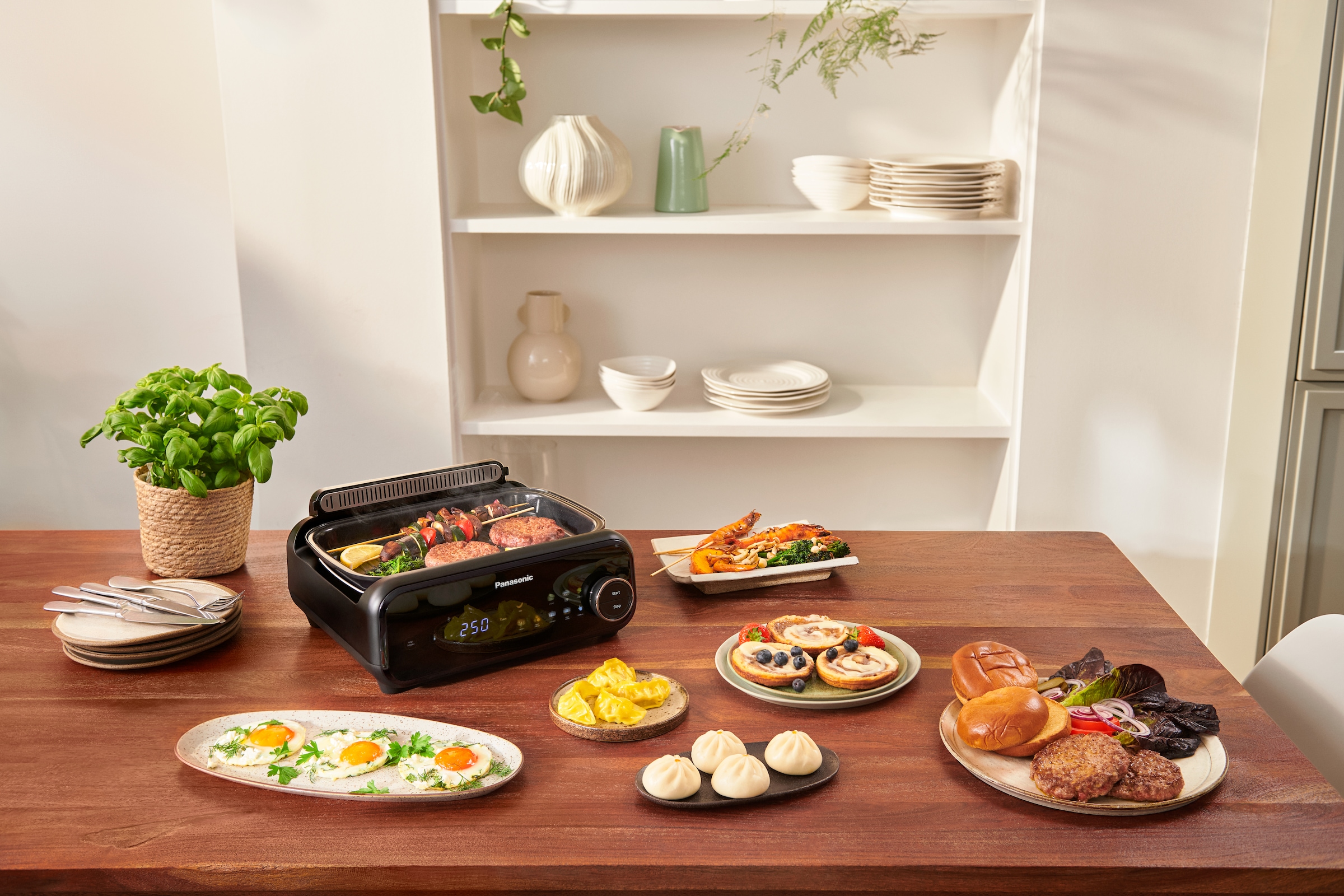 Panasonic Multikocher 4-in-1 für vielfältige kulinarische Möglichkeiten