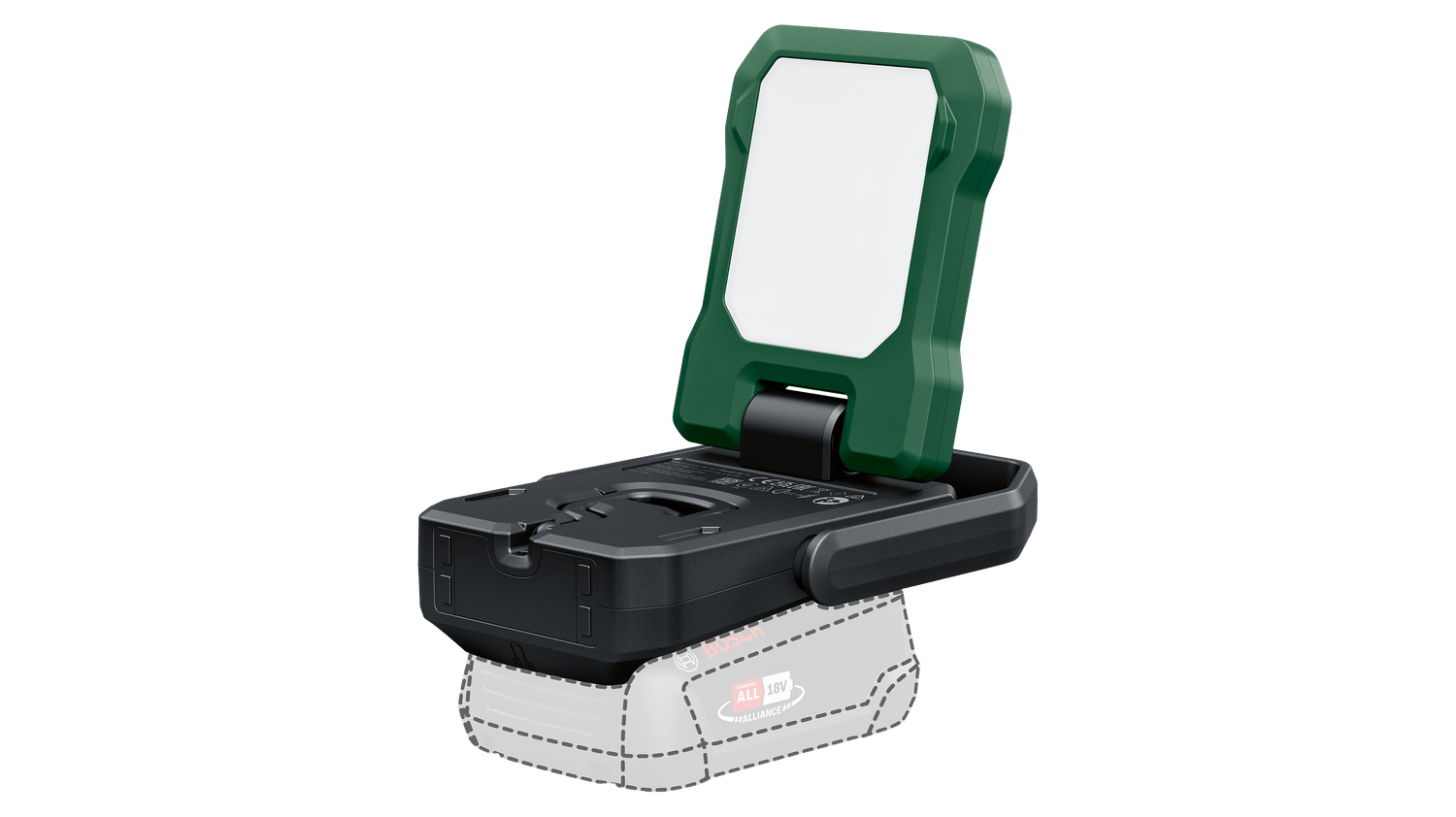 Bosch Home & Garden Arbeitsleuchte »Akku-LED-Leuchte »EasySpotLight 18V-400«« Vielseitige LED-Leuchte für den Innen- und Außenbereich, ohne Akku