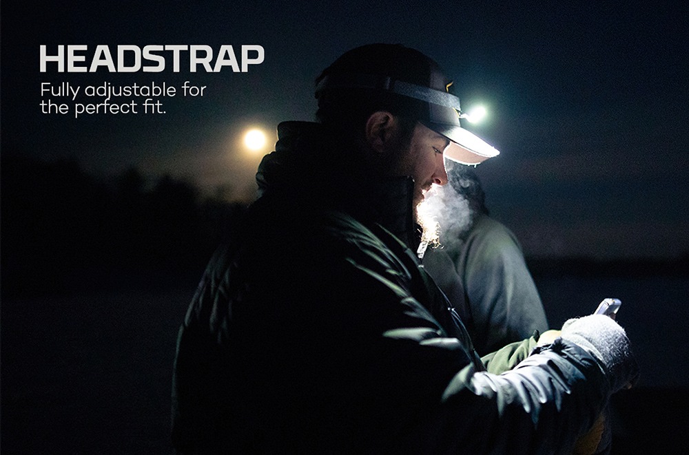 NEBO LED Stirnlampe »Nebo MYCRO 500+« Set, Stirnlampe inkl. Ladekabel, Strinband, 3 Stk. tlg.