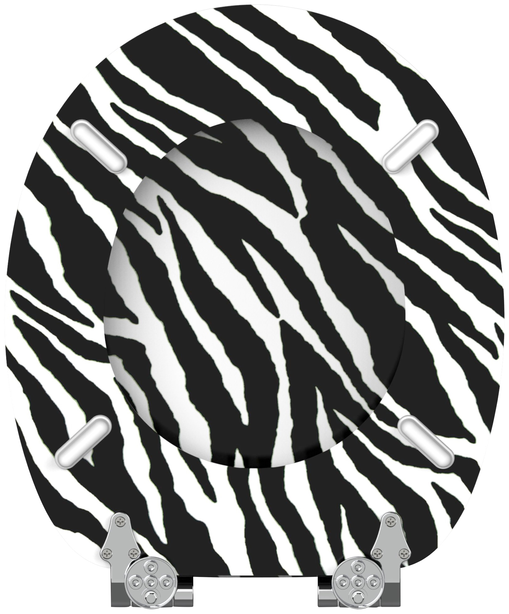 Sanilo WC-Sitz »Zebra Look« mit Absenkautomatik
