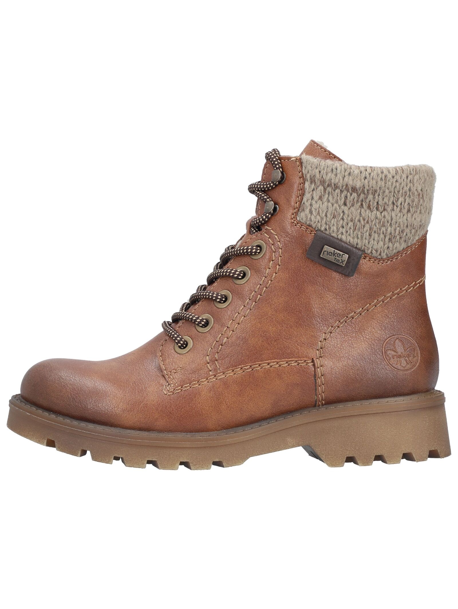 Rieker Schnürstiefelette »Rieker Stiefelette Lederimitat/Textil«