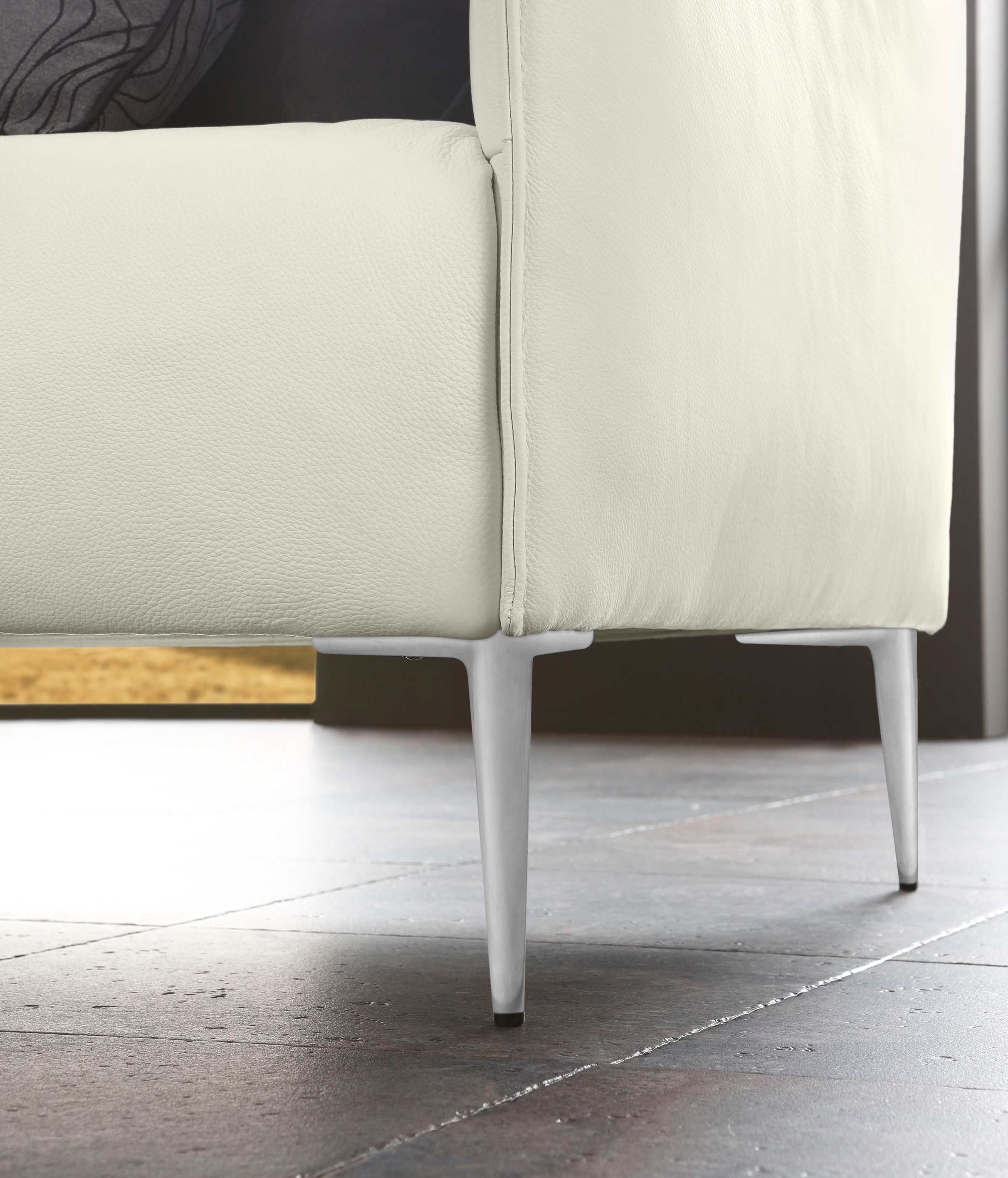 W.SCHILLIG 2-Sitzer »sally«, mit Metallfüßen in Chrom glänzend, Breite 154 cm