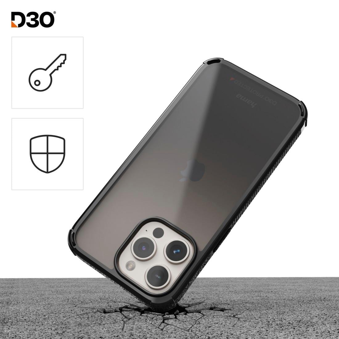 Hama Smartphone-Hülle »Handyhülle „Extreme Protect“ für iPhone 16 Pro (stoßfest, sturzsicher)«, iPhone 16 Pro, 16,0 cm (6,3 Zoll)