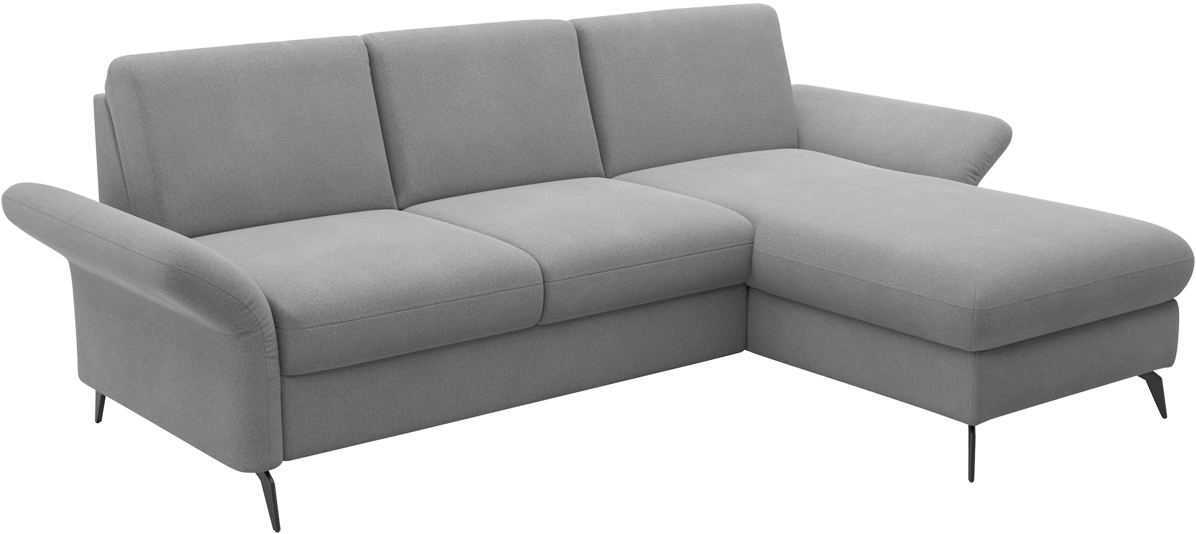 Home affaire Ecksofa »Rochelle«, optional: Armteilverstellung, klappbar, Bettkasen