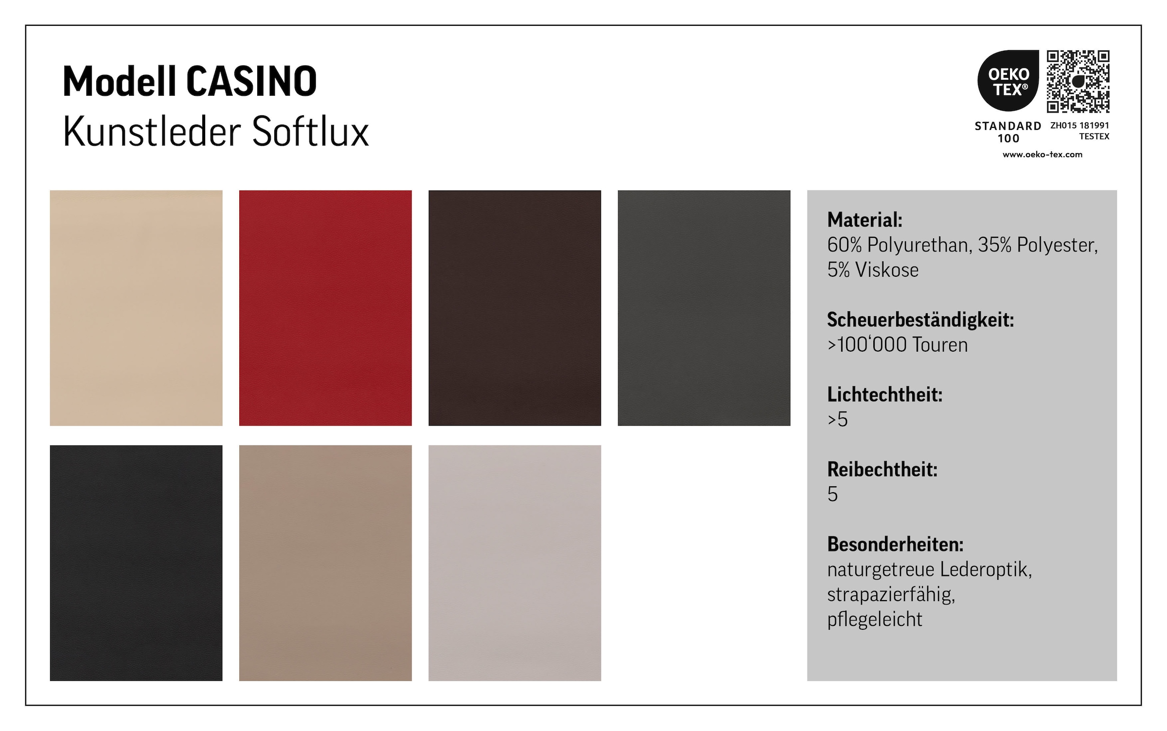 COTTA Hocker »Casino«