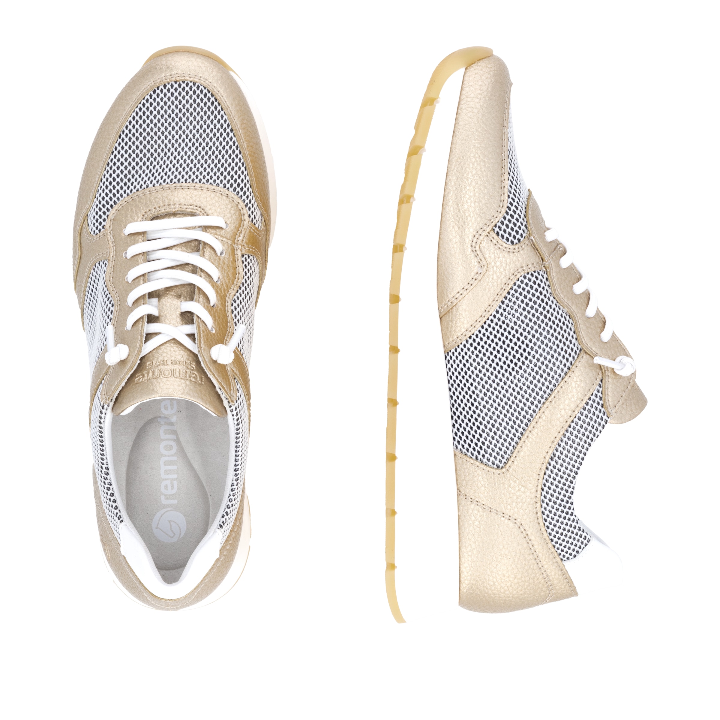 Remonte Slip-On Sneaker »Elisabeth Hurley-Collection«, Freizeitschuh, Halbschuh, Schnürer mit Schaftrandpolsterung