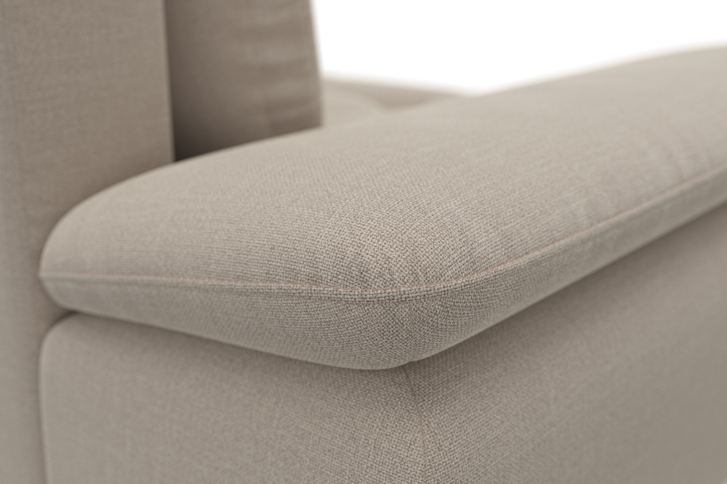 sit&more 2,5-Sitzer »Latigo«, mit hochwertigen Metallfüßen