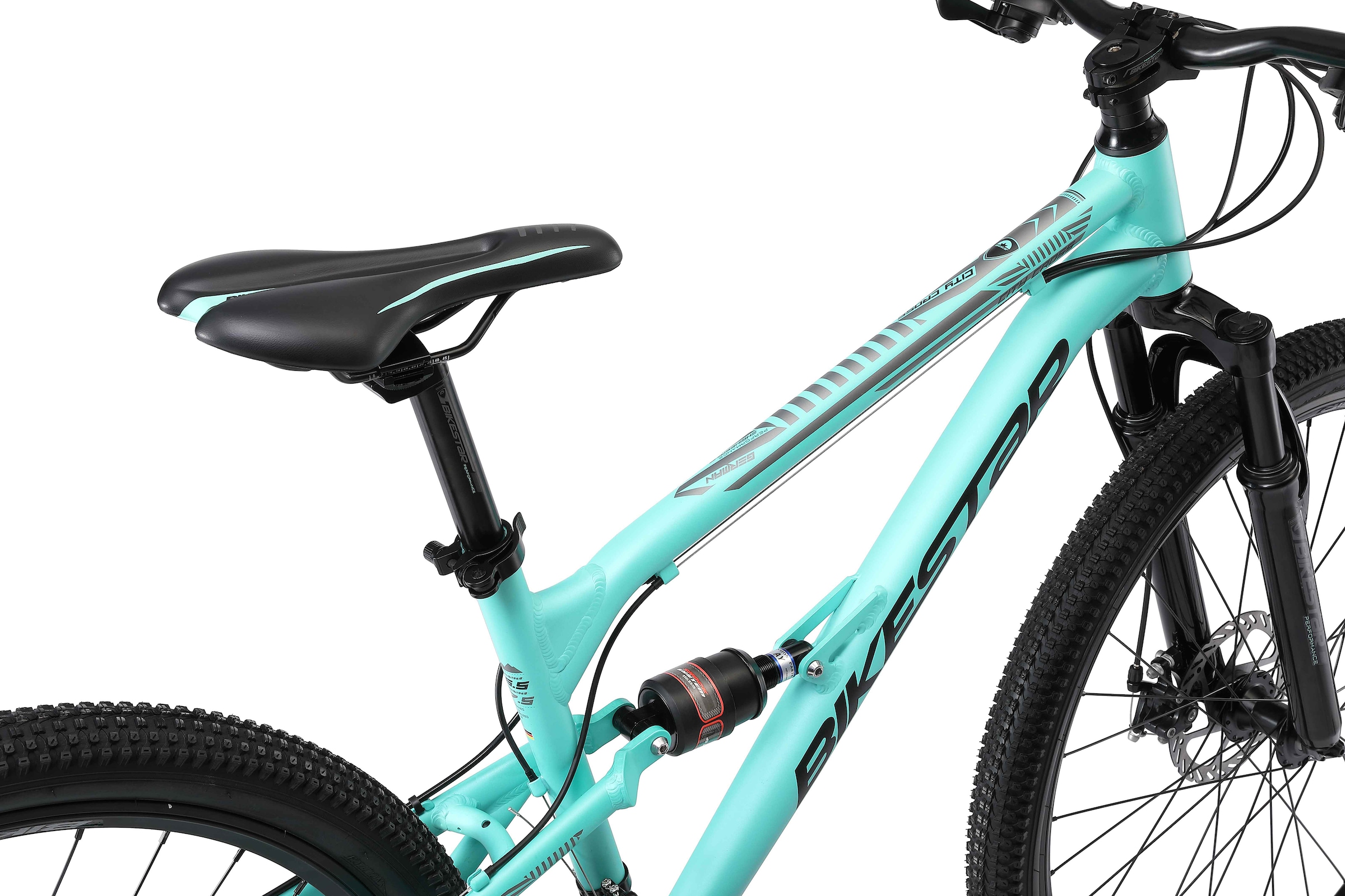 Bikestar Mountainbike 21 Gang Shimano RD-TY300 Schaltwerk Kettenschaltung für Damen und Herren, Kettenschaltung