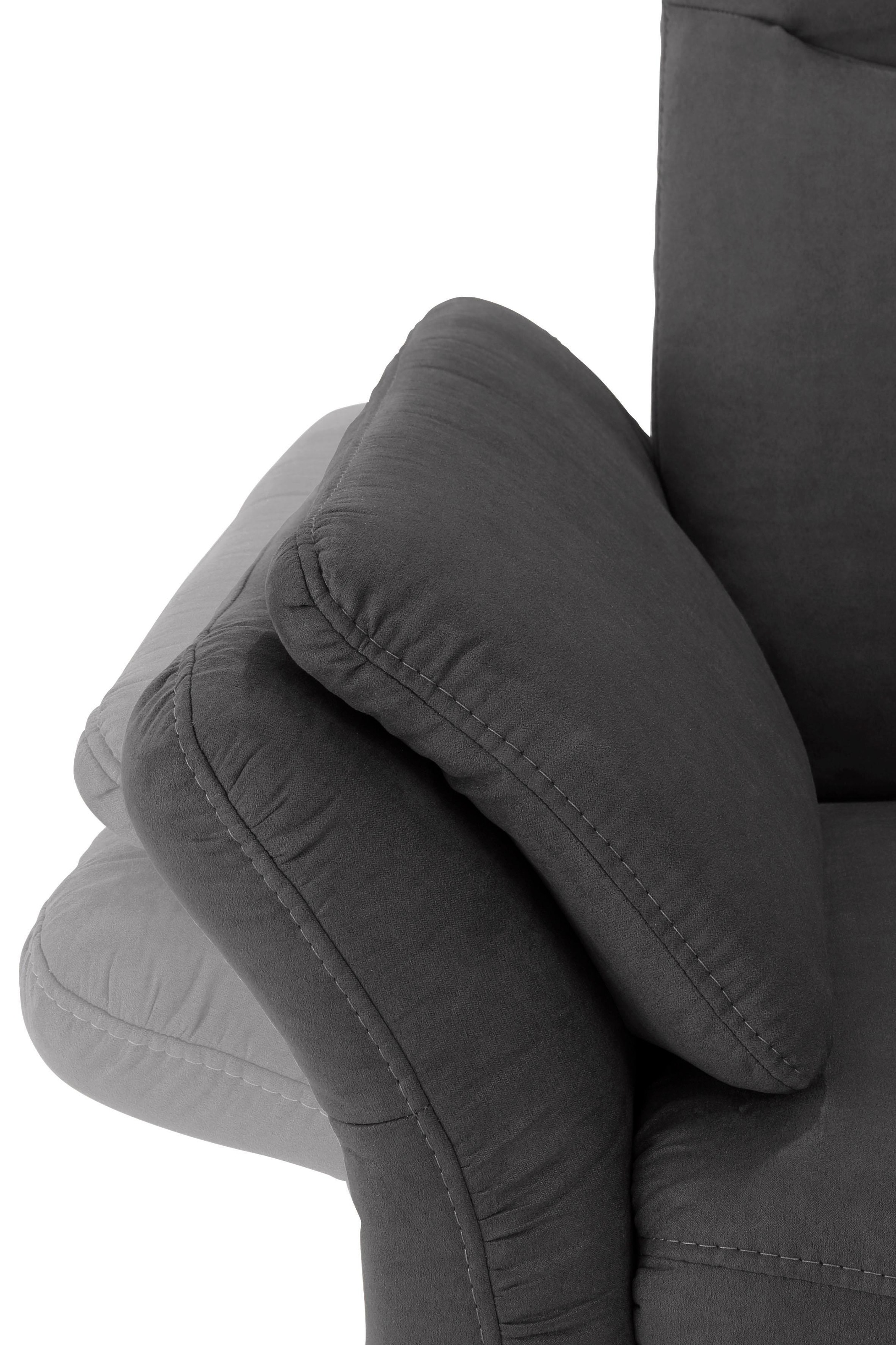 Home affaire Ecksofa »Tahoma L-Form«, mit Armlehnfunktion, wahlweise Bettfunktion, Schublade, Relaxfunktion